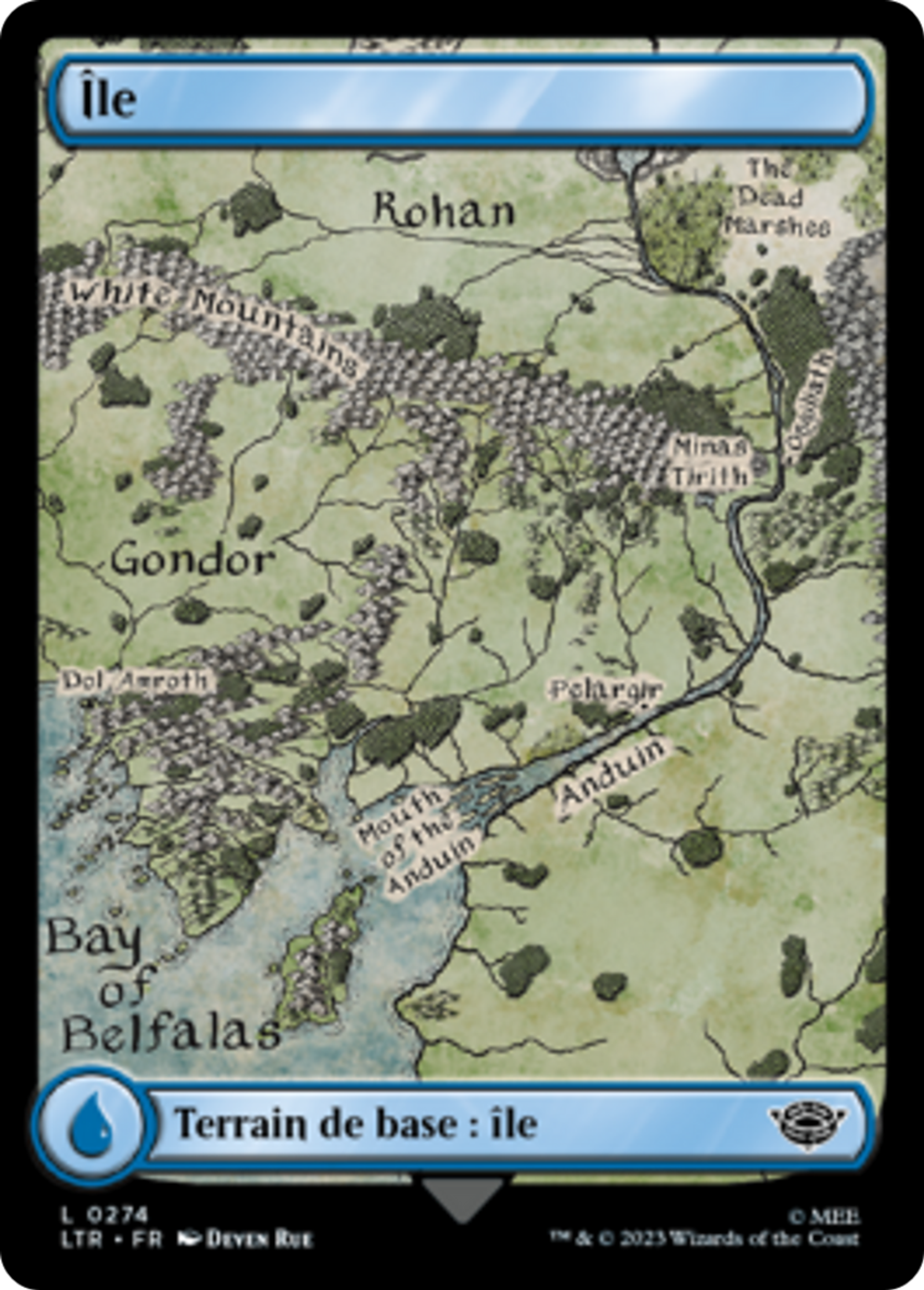 Île — The Lord of the Rings: Tales of Middle-earth — Magic: The Gathering