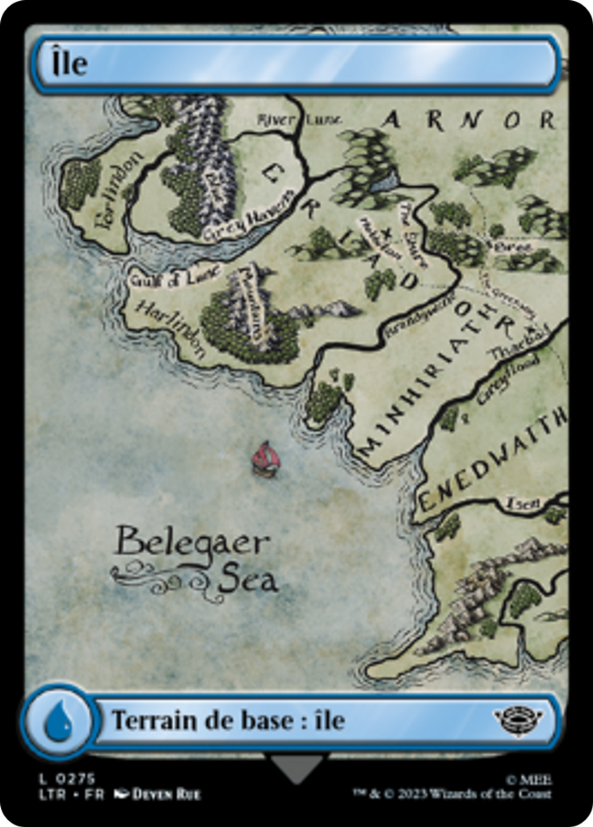 Île — The Lord of the Rings: Tales of Middle-earth — Magic: The Gathering