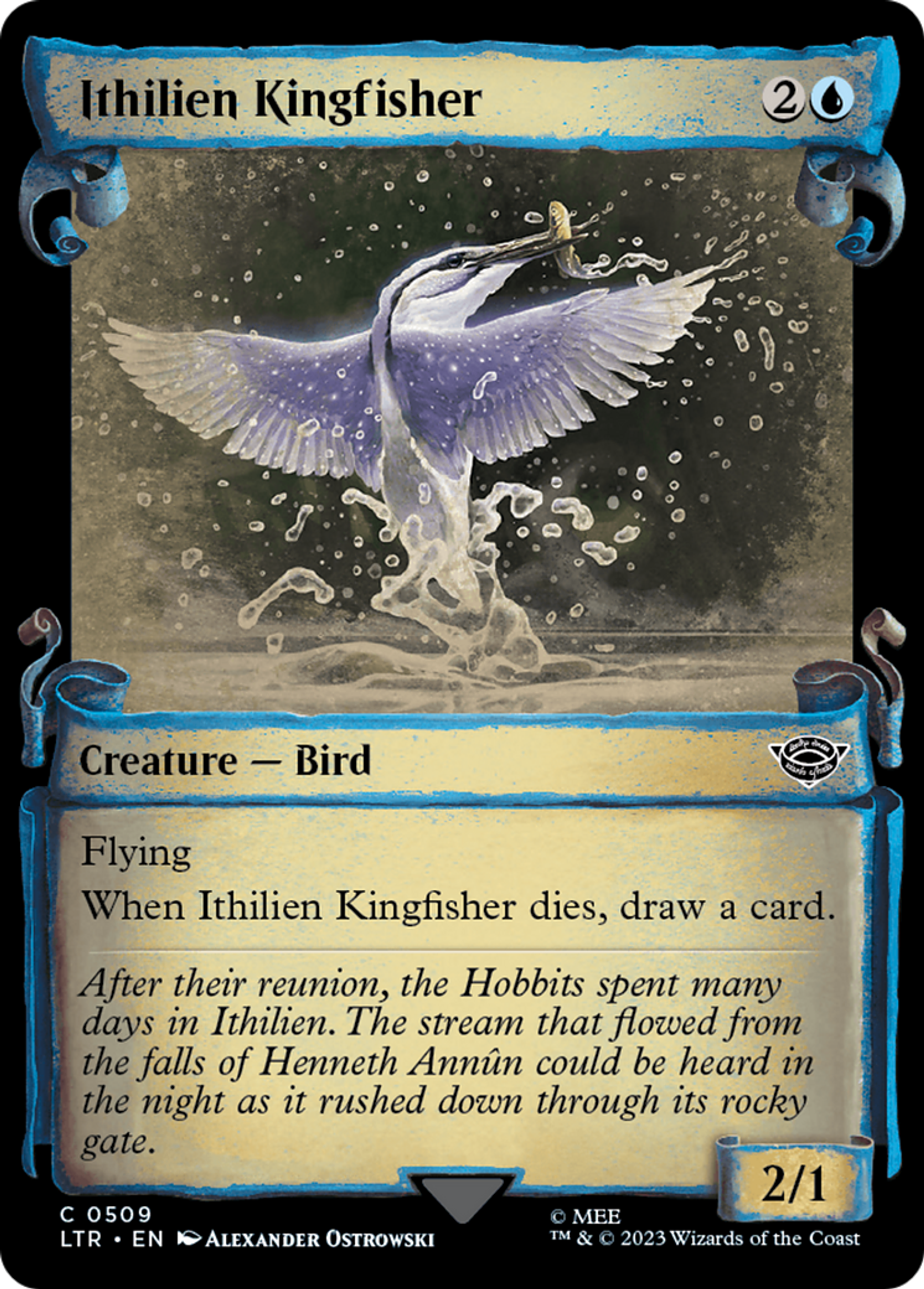 Ithilien Kingfisher — The Lord of the Rings: Tales of Middle-earth — Magic: The Gathering
