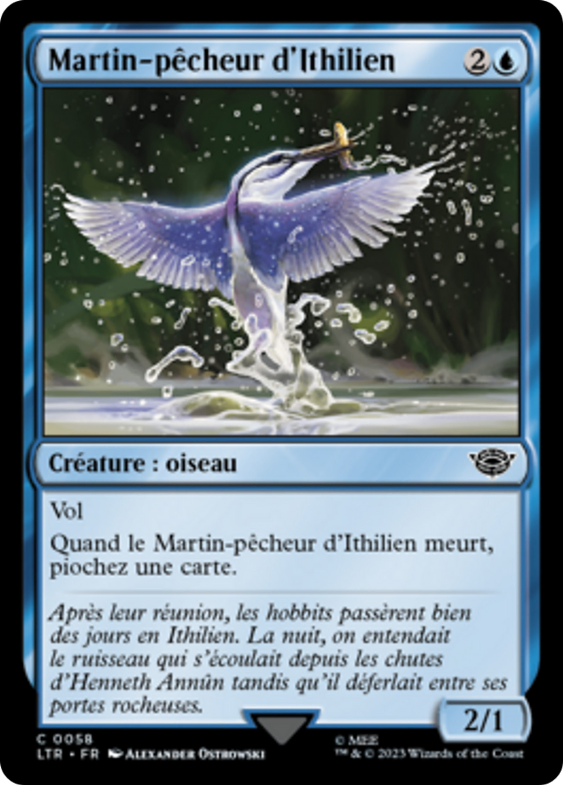 Martin-pêcheur d'Ithilien — The Lord of the Rings: Tales of Middle-earth — Magic: The Gathering