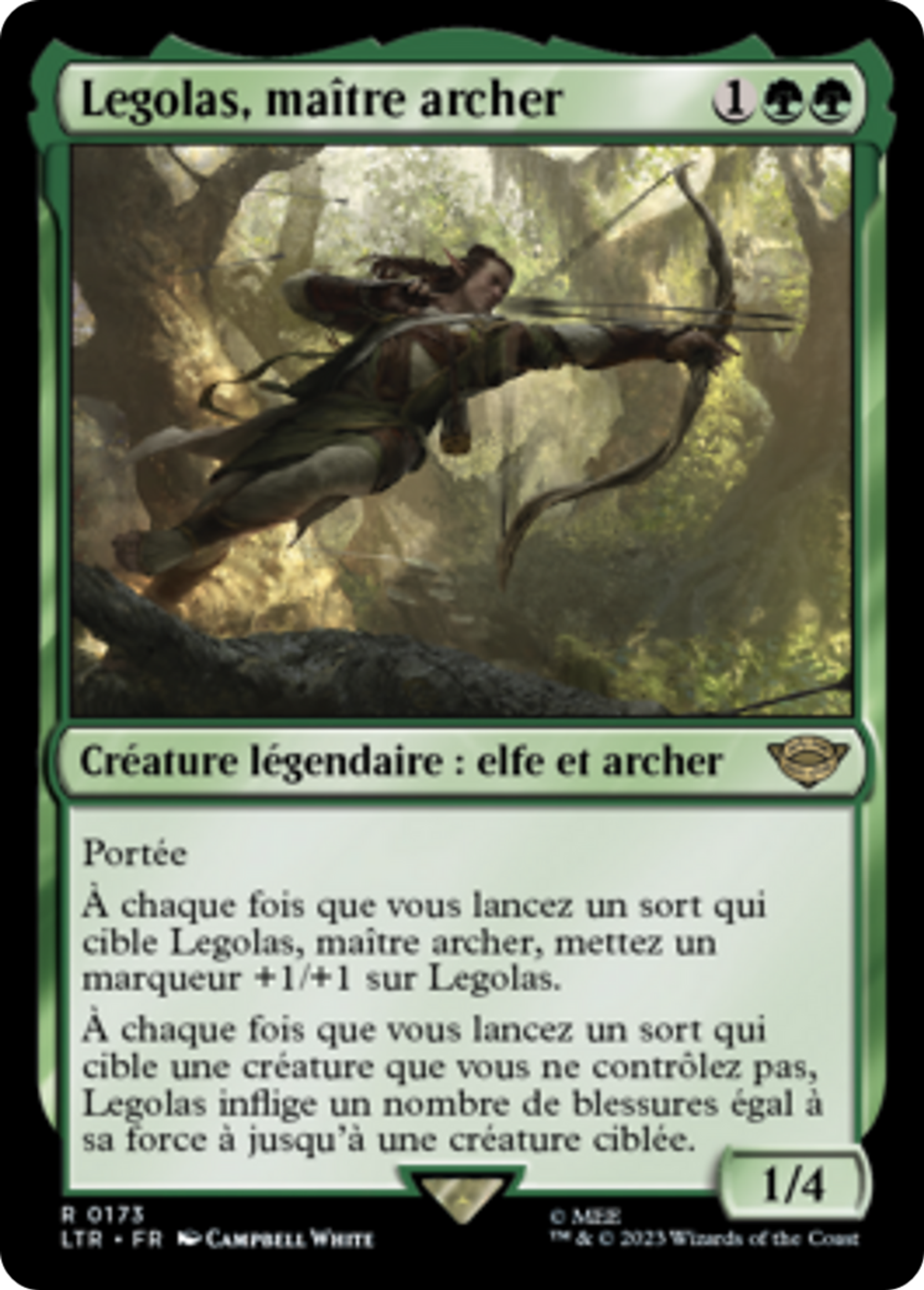 Legolas, maître archer — The Lord of the Rings: Tales of Middle-earth — Magic: The Gathering