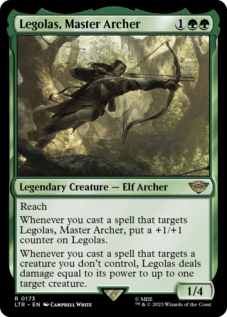 Legolas, Master Archer — The Lord of the Rings: Tales of Middle-earth — Magic: The Gathering