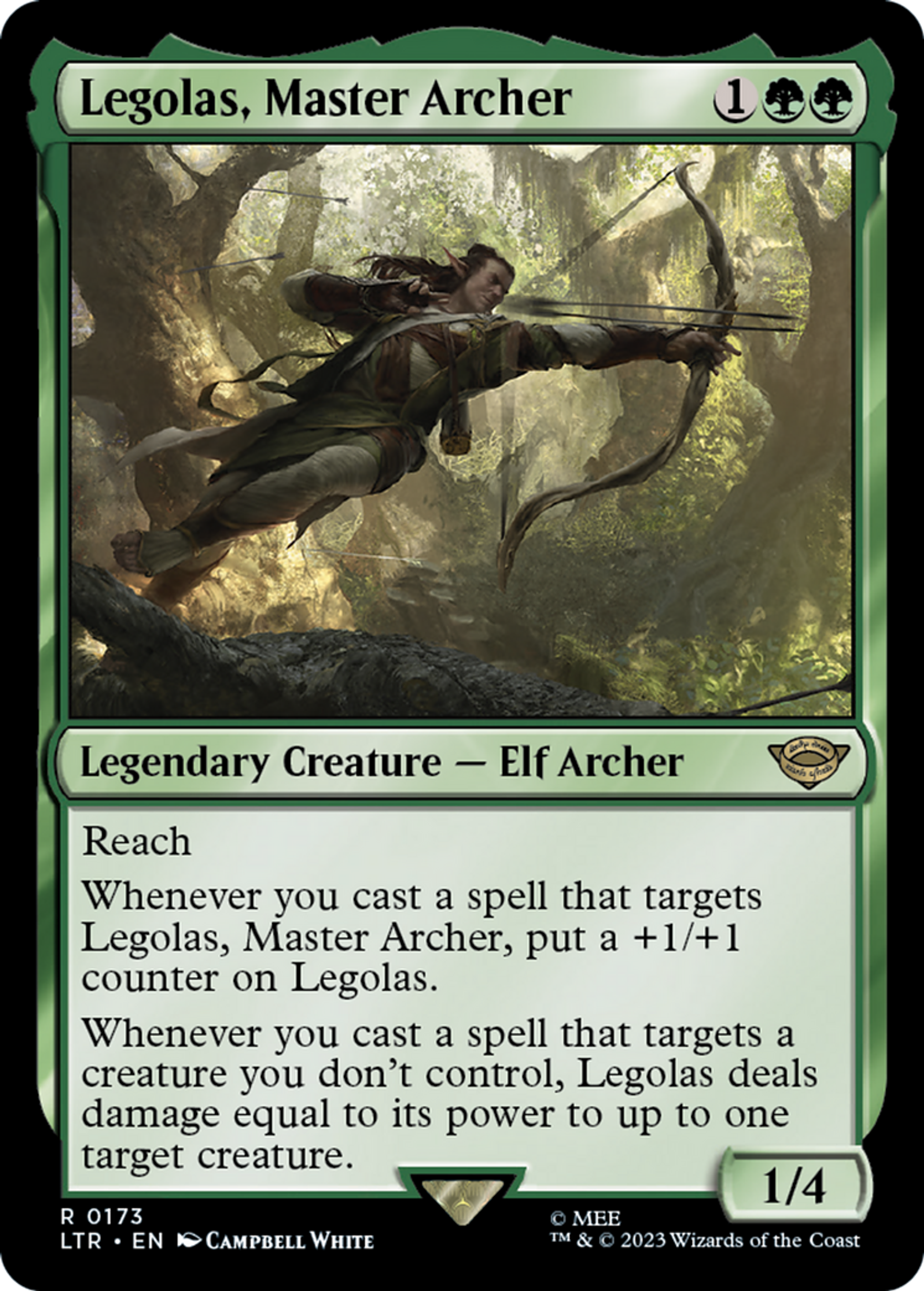 Legolas, maître archer — The Lord of the Rings: Tales of Middle-earth — Magic: The Gathering