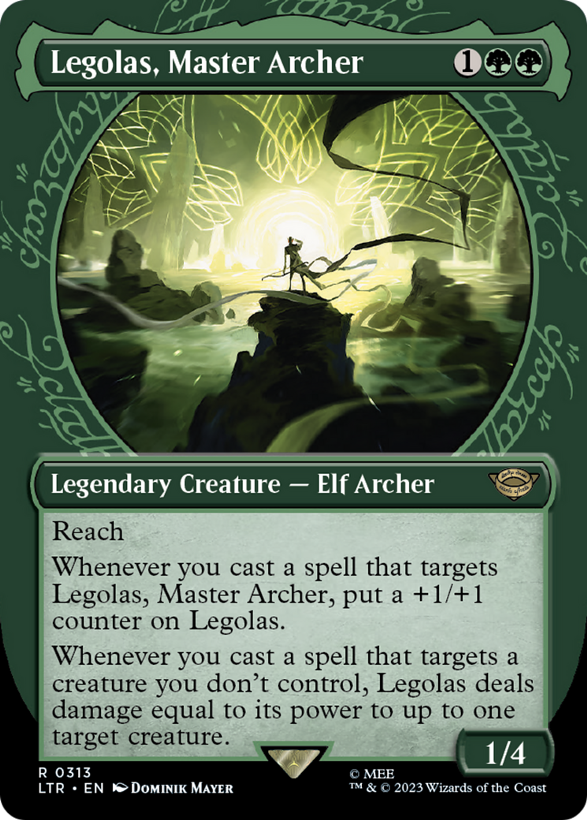 Legolas, Master Archer — The Lord of the Rings: Tales of Middle-earth — Magic: The Gathering