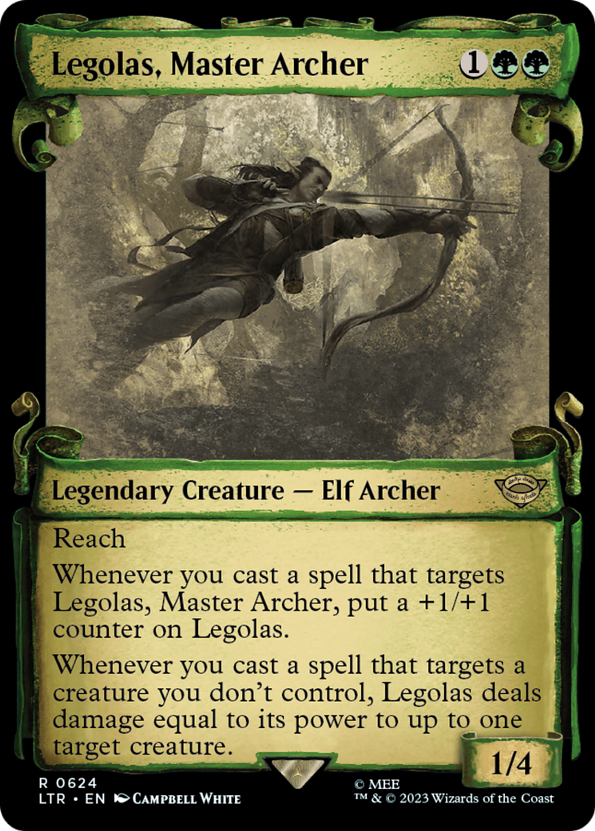 Legolas, Master Archer — The Lord of the Rings: Tales of Middle-earth — Magic: The Gathering