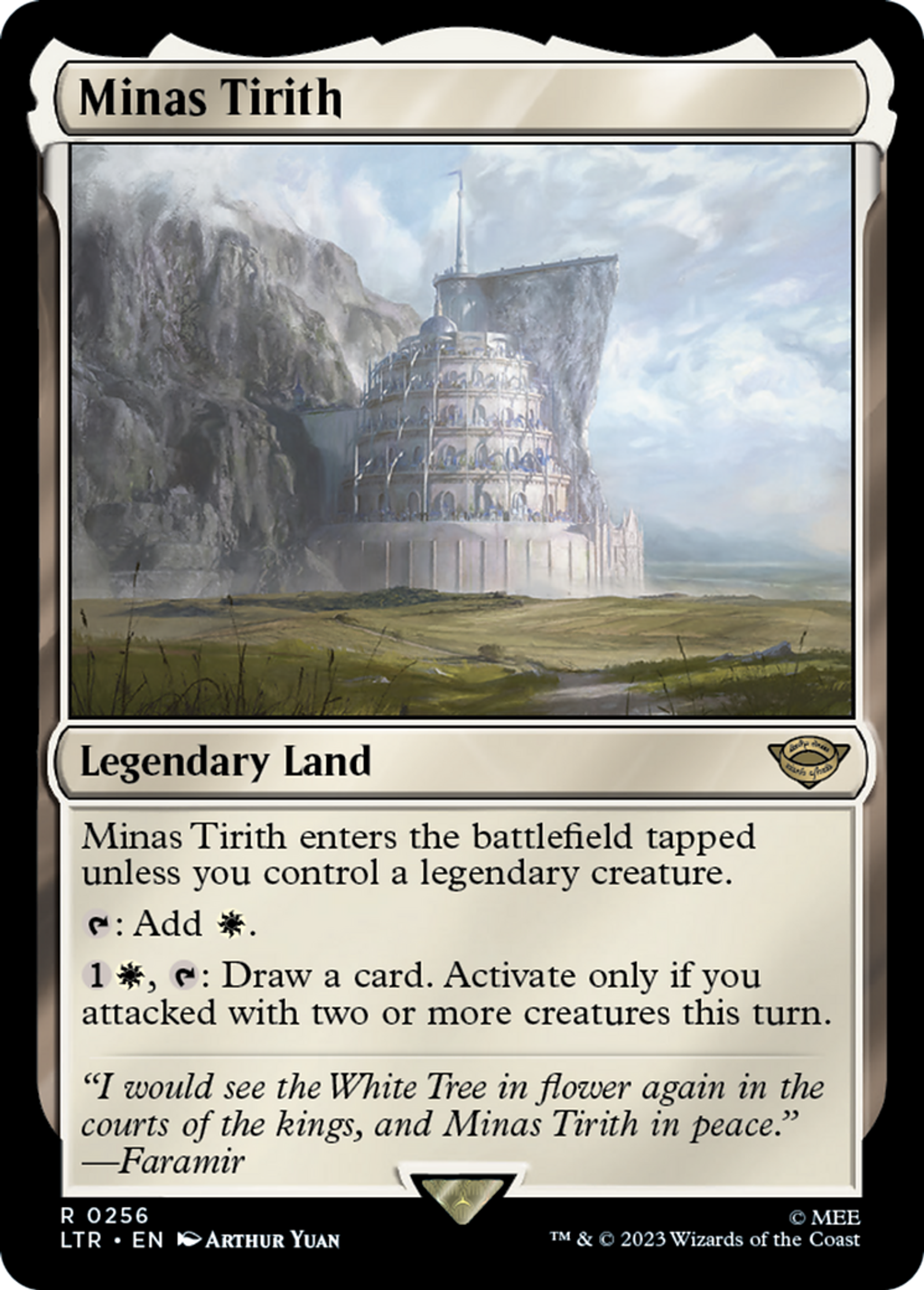 Minas Tirith — The Lord of the Rings: Tales of Middle-earth — Magic: The Gathering
