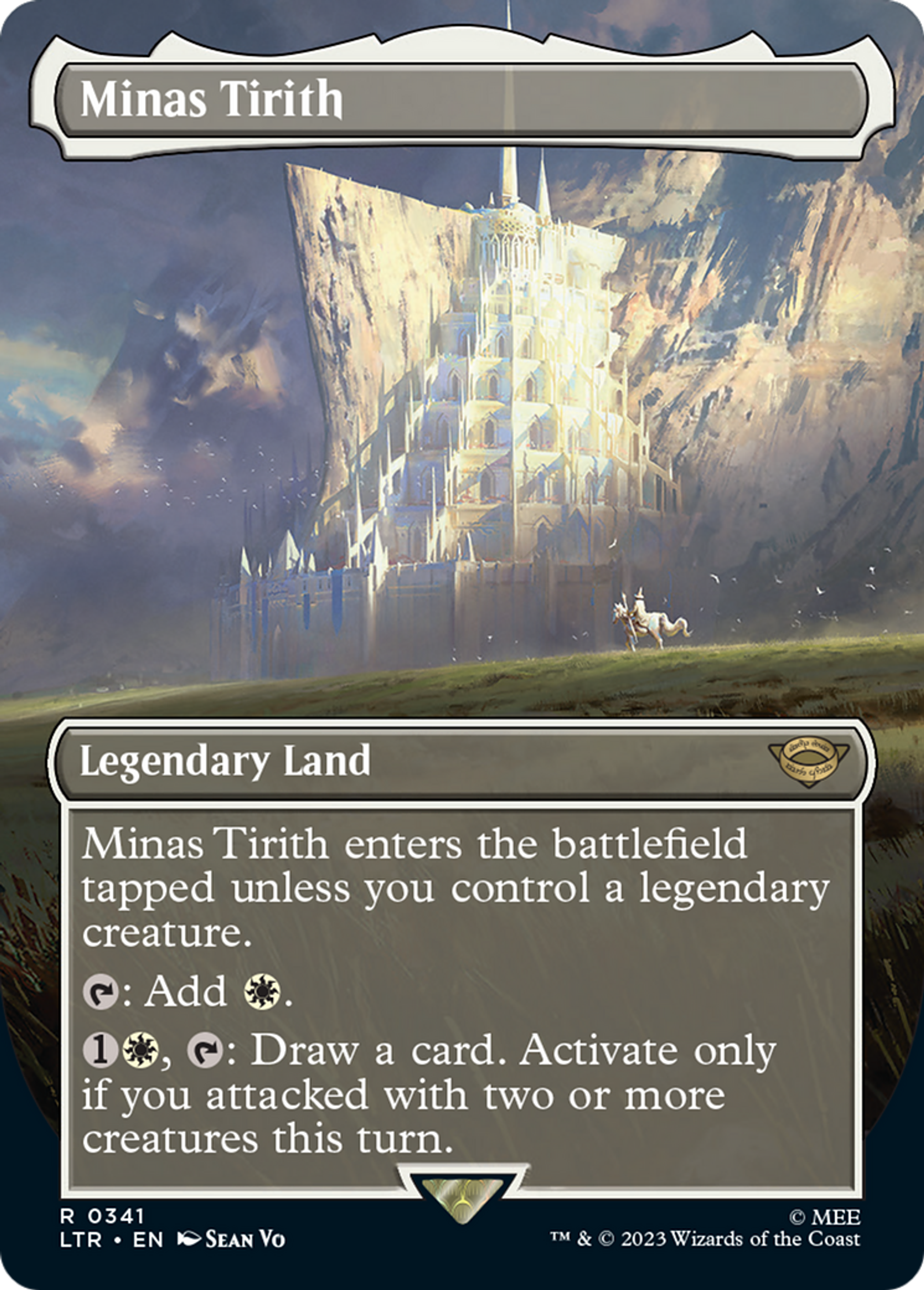 Minas Tirith — The Lord of the Rings: Tales of Middle-earth — Magic: The Gathering