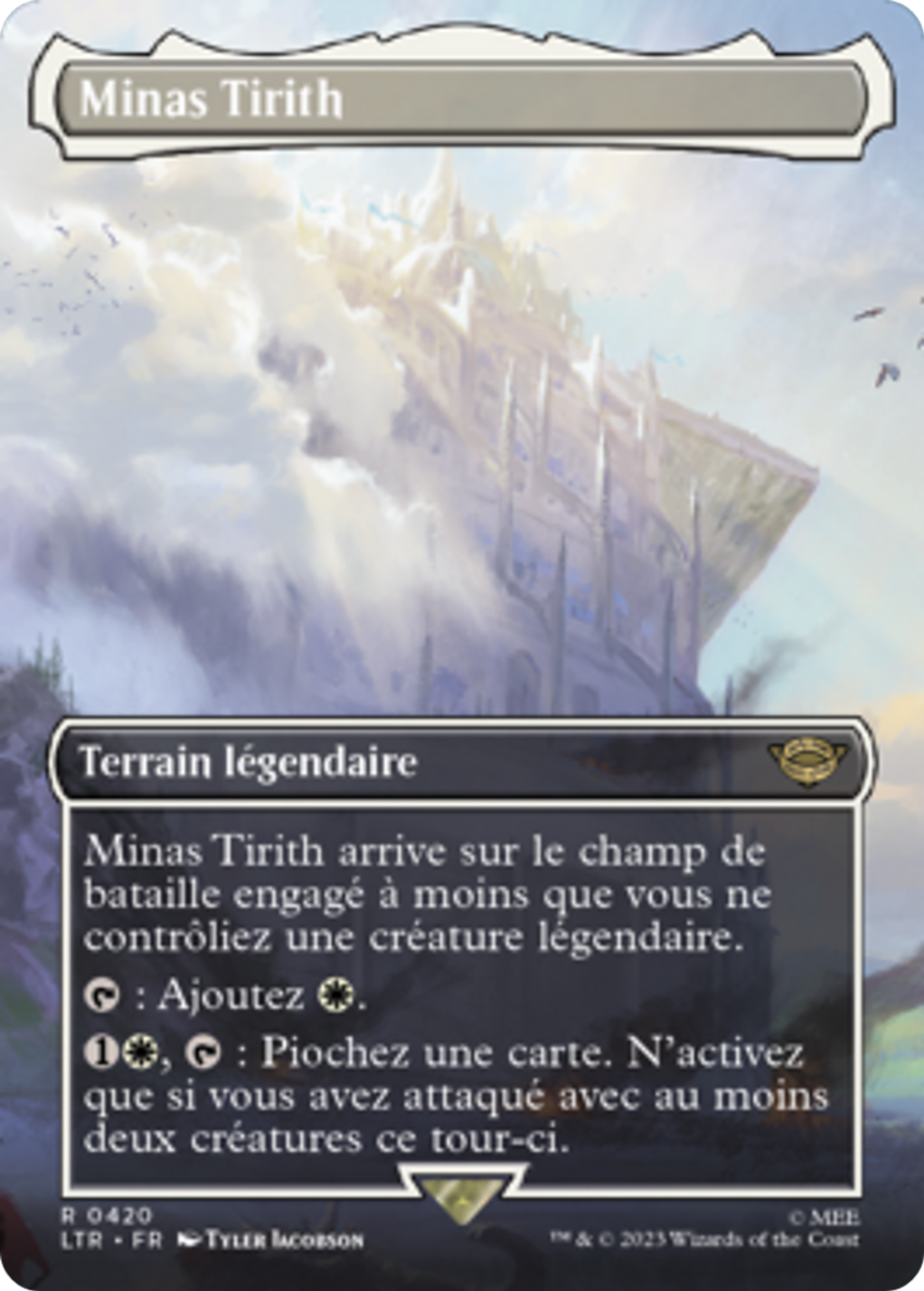 Minas Tirith — The Lord of the Rings: Tales of Middle-earth — Magic: The Gathering