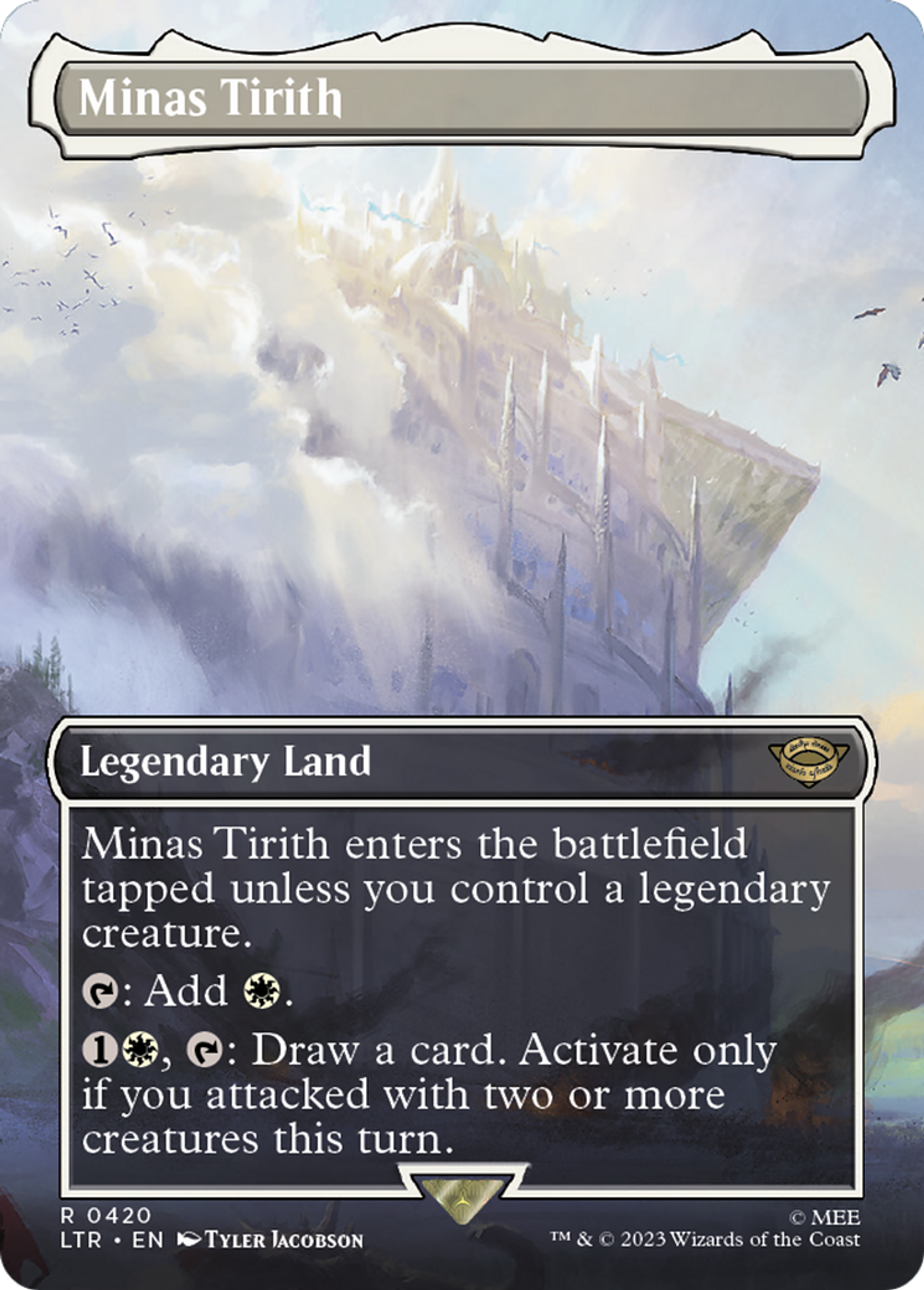 Minas Tirith — The Lord of the Rings: Tales of Middle-earth — Magic: The Gathering