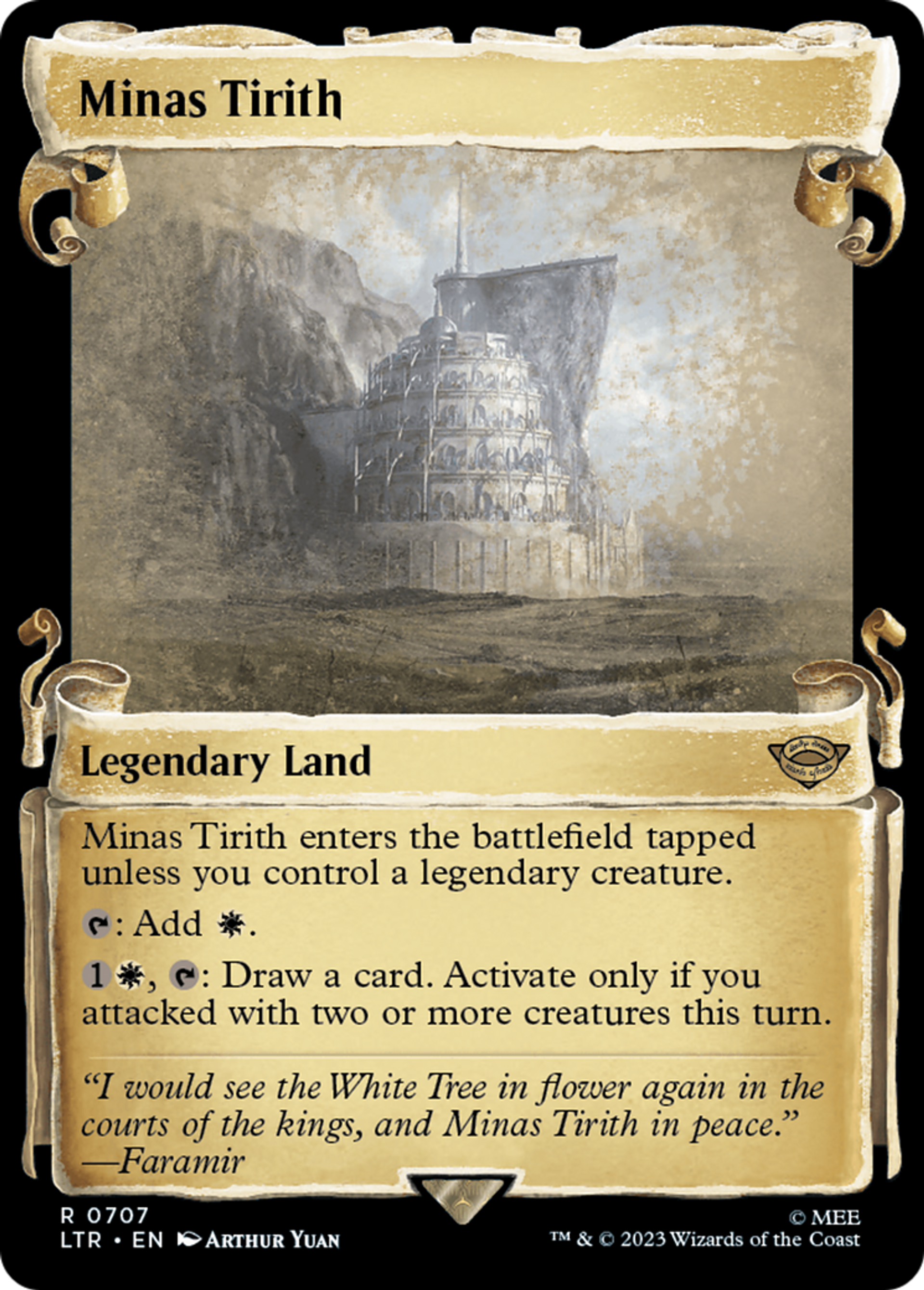 Minas Tirith — The Lord of the Rings: Tales of Middle-earth — Magic: The Gathering