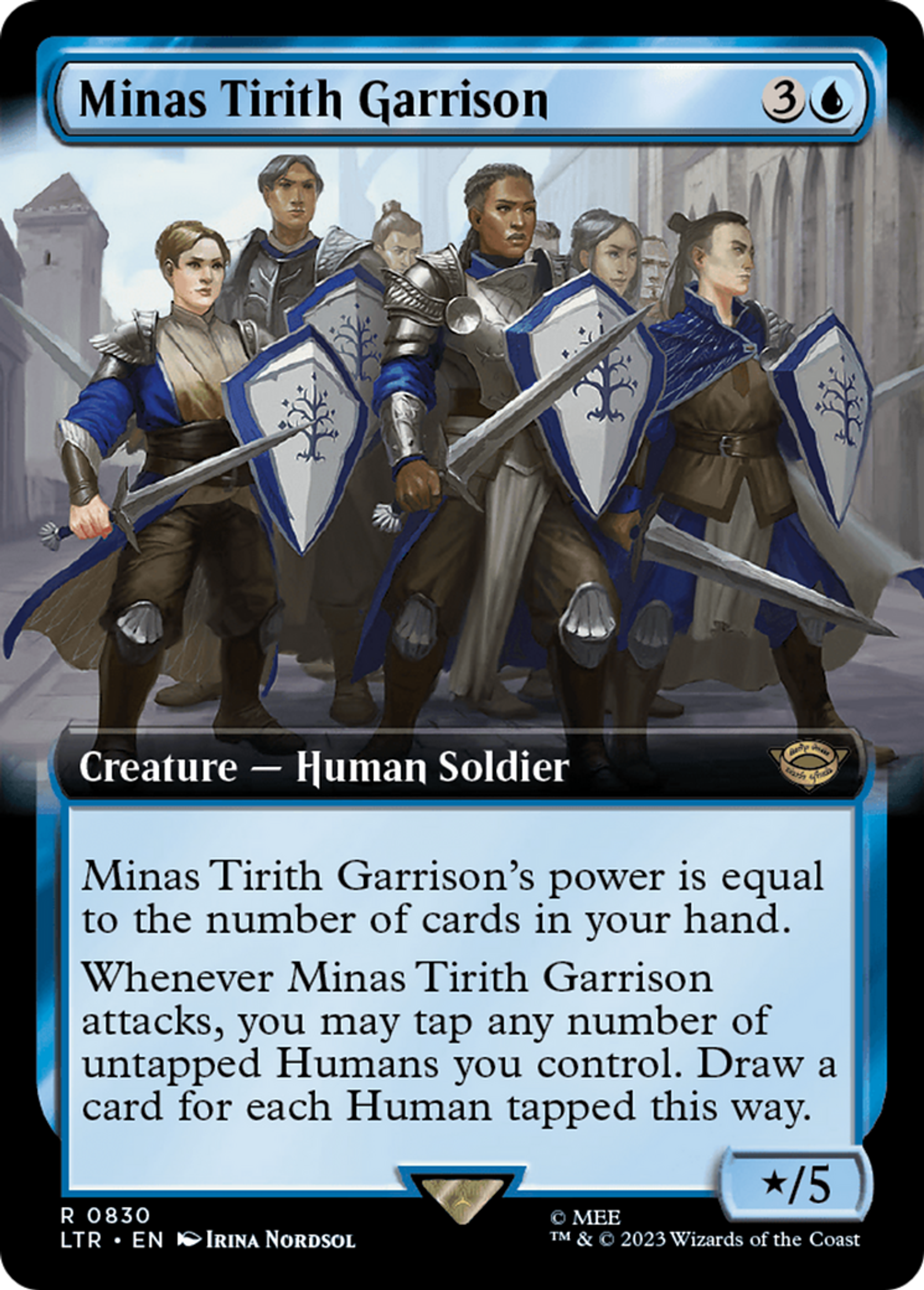 Minas Tirith Garrison — The Lord of the Rings: Tales of Middle-earth — Magic: The Gathering