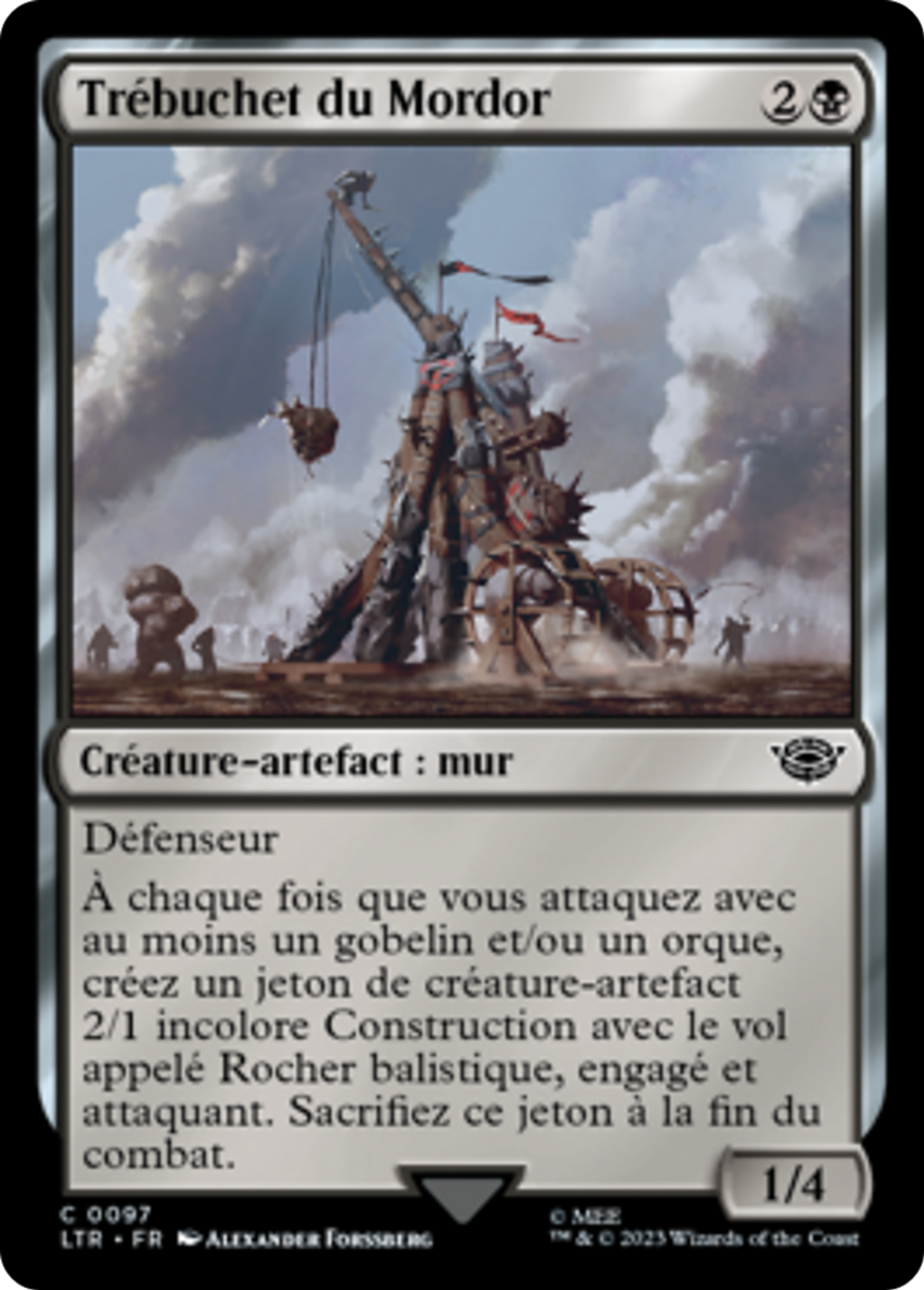 Trébuchet du Mordor — The Lord of the Rings: Tales of Middle-earth — Magic: The Gathering