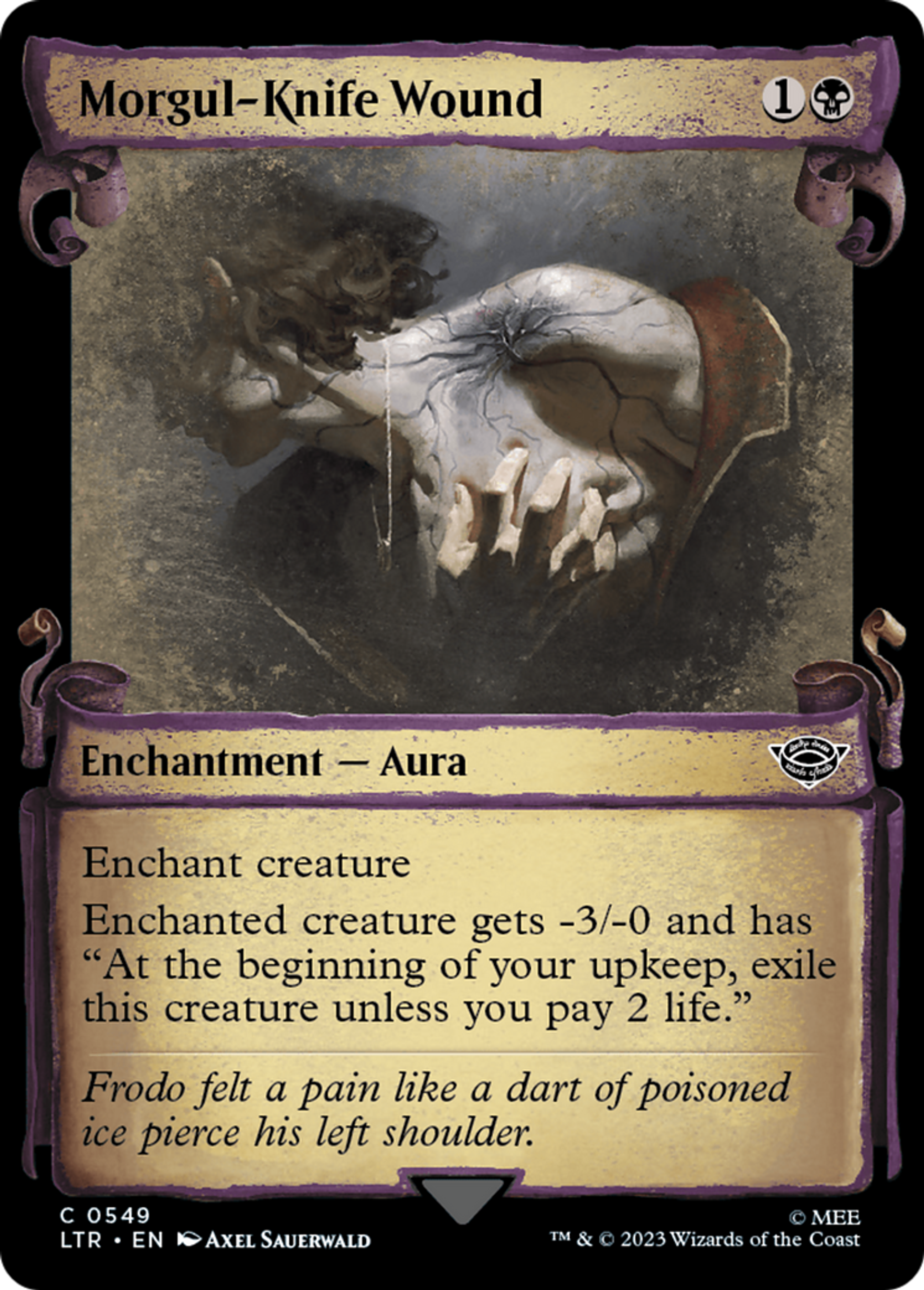 Morgul-Knife Wound — The Lord of the Rings: Tales of Middle-earth — Magic: The Gathering
