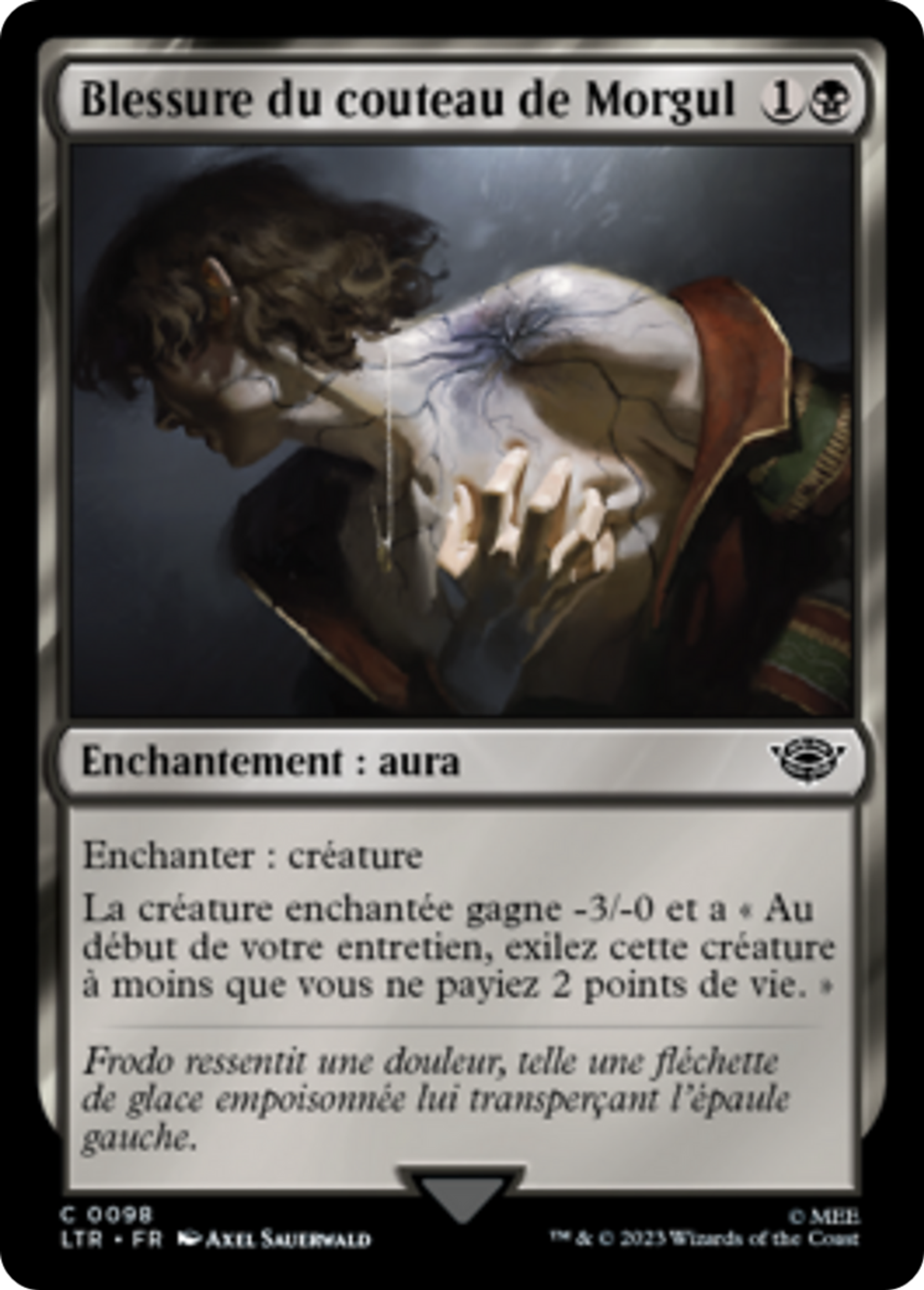 Blessure du couteau de Morgul — The Lord of the Rings: Tales of Middle-earth — Magic: The Gathering