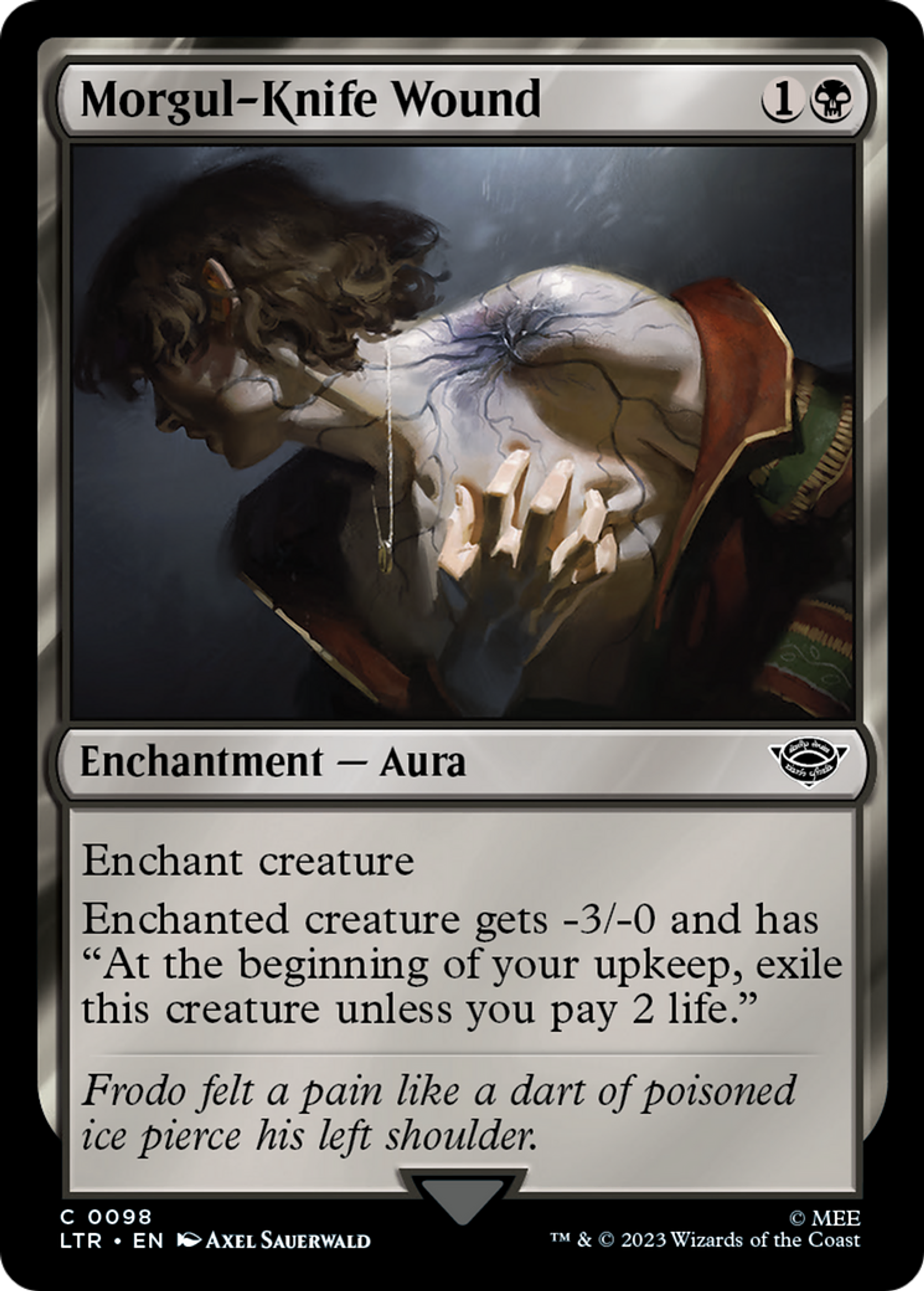 Morgul-Knife Wound — The Lord of the Rings: Tales of Middle-earth — Magic: The Gathering