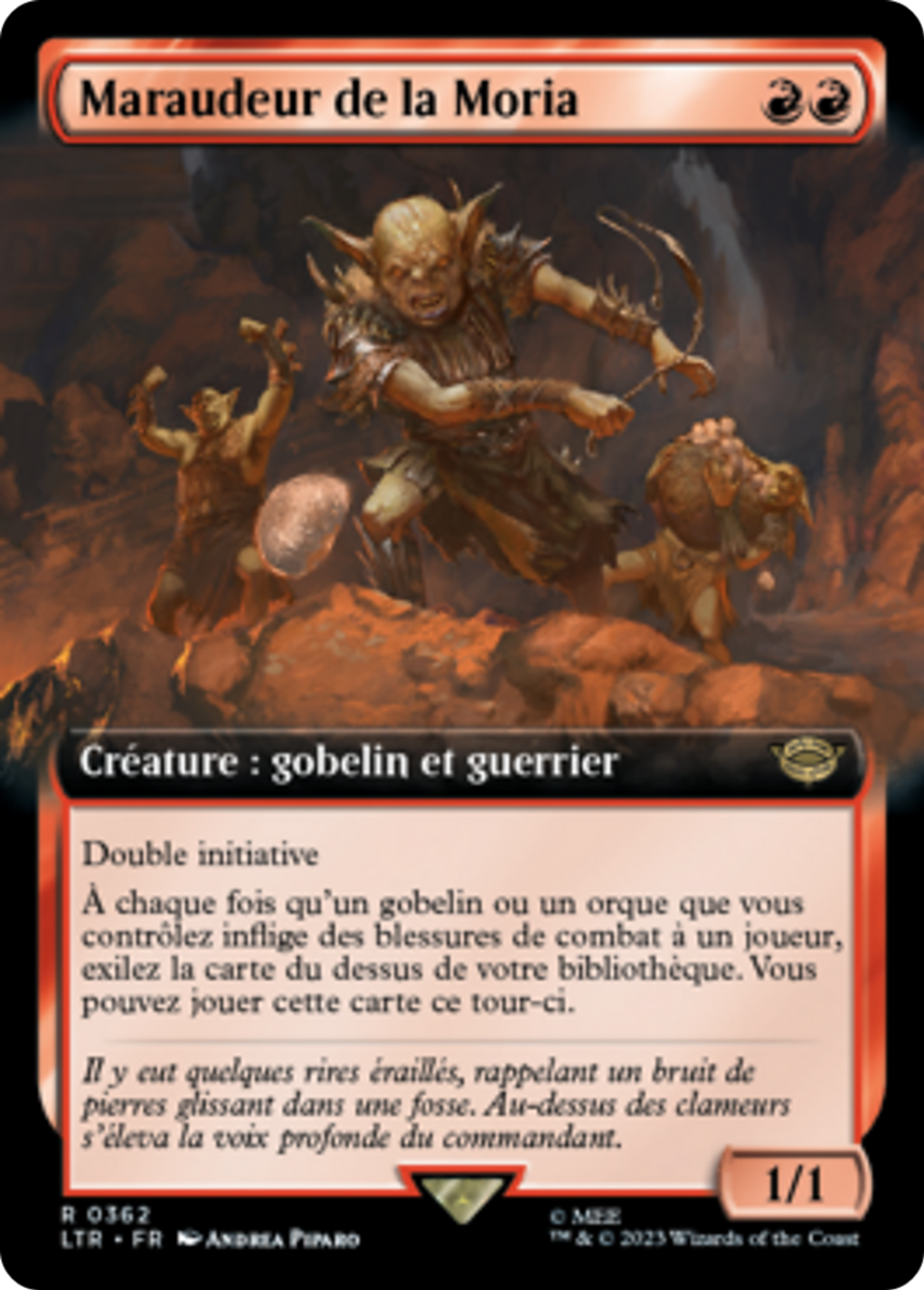 Maraudeur de la Moria — The Lord of the Rings: Tales of Middle-earth — Magic: The Gathering