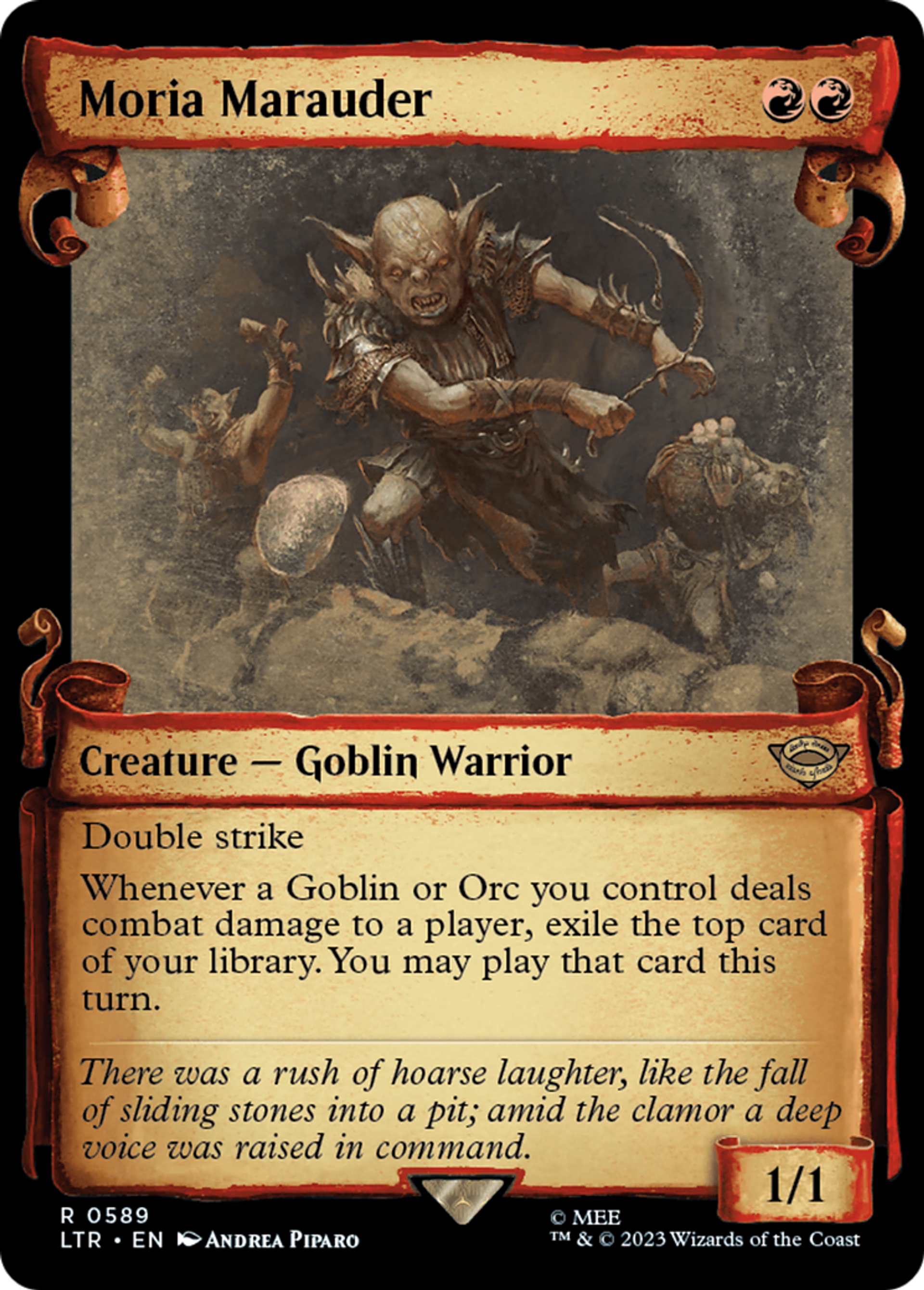 Moria Marauder — The Lord of the Rings: Tales of Middle-earth — Magic: The Gathering