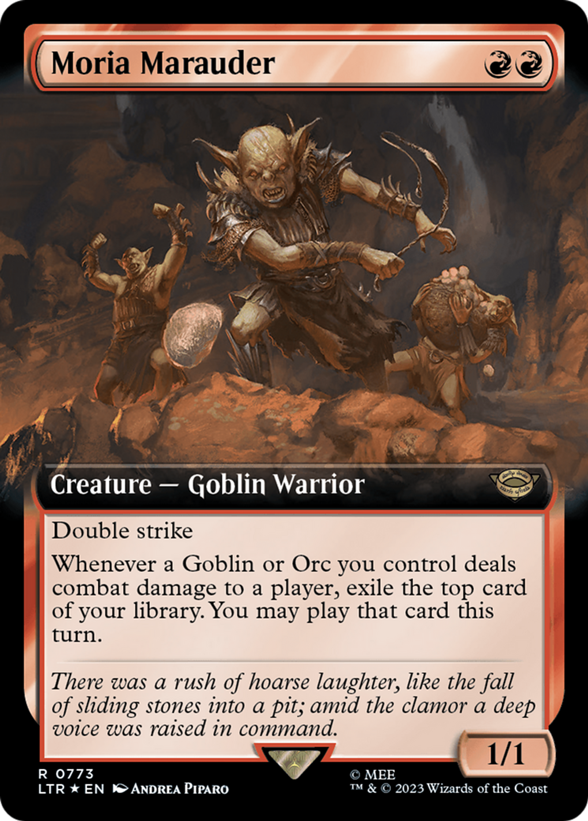 Moria Marauder — The Lord of the Rings: Tales of Middle-earth — Magic: The Gathering