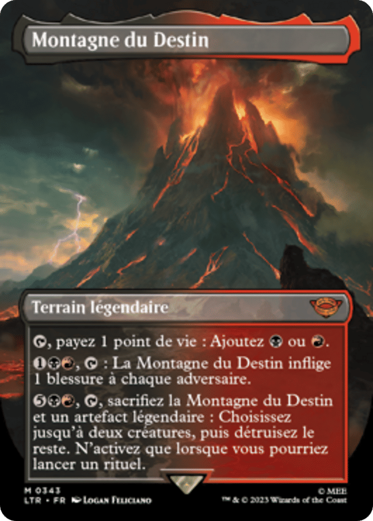 Montagne du Destin — The Lord of the Rings: Tales of Middle-earth — Magic: The Gathering