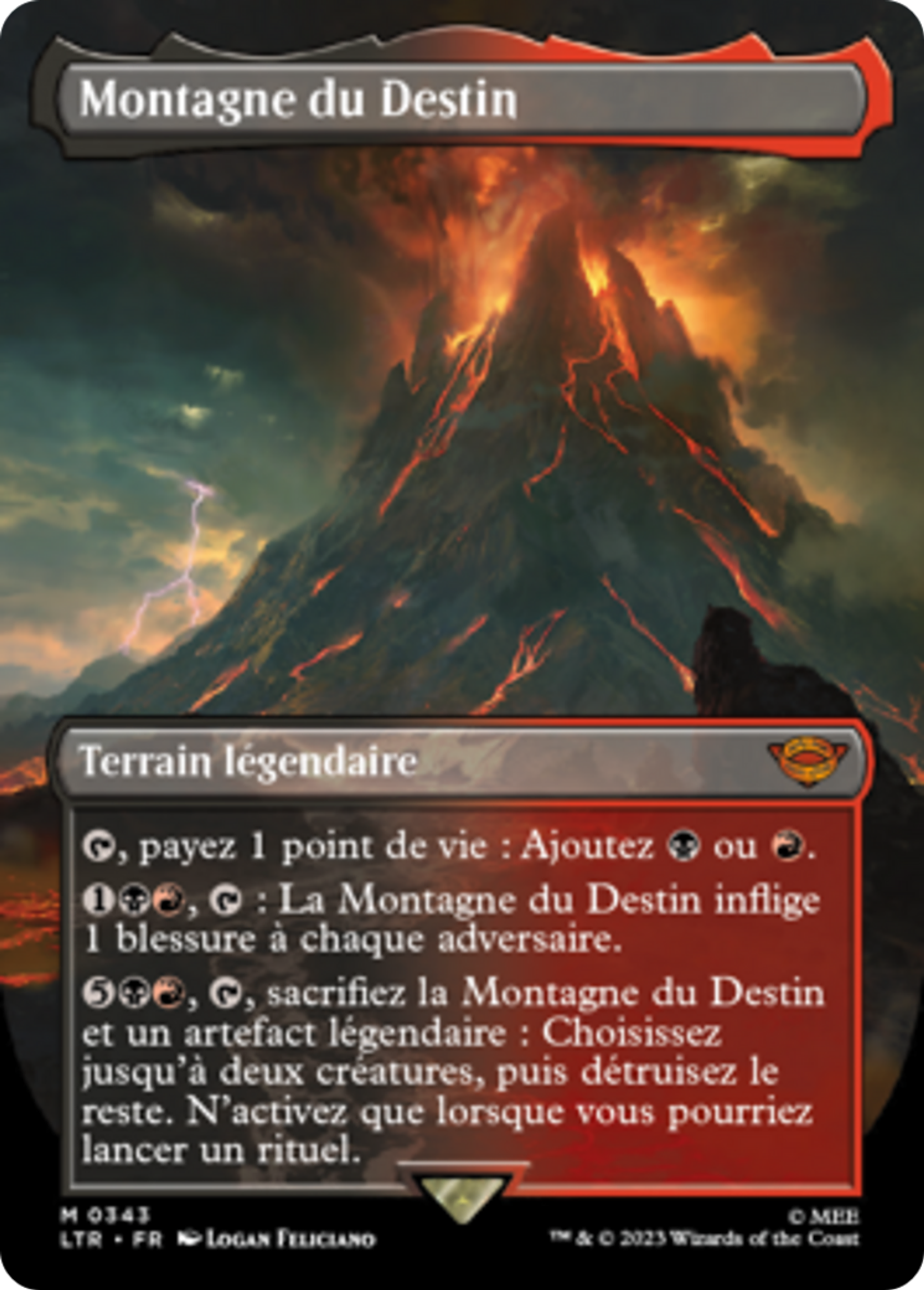 Montagne du Destin — The Lord of the Rings: Tales of Middle-earth — Magic: The Gathering