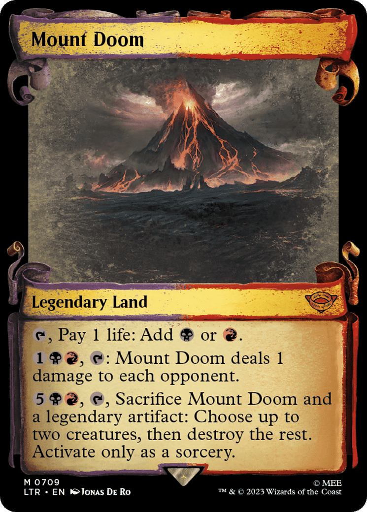 Mount Doom — The Lord of the Rings: Tales of Middle-earth — Magic: The Gathering