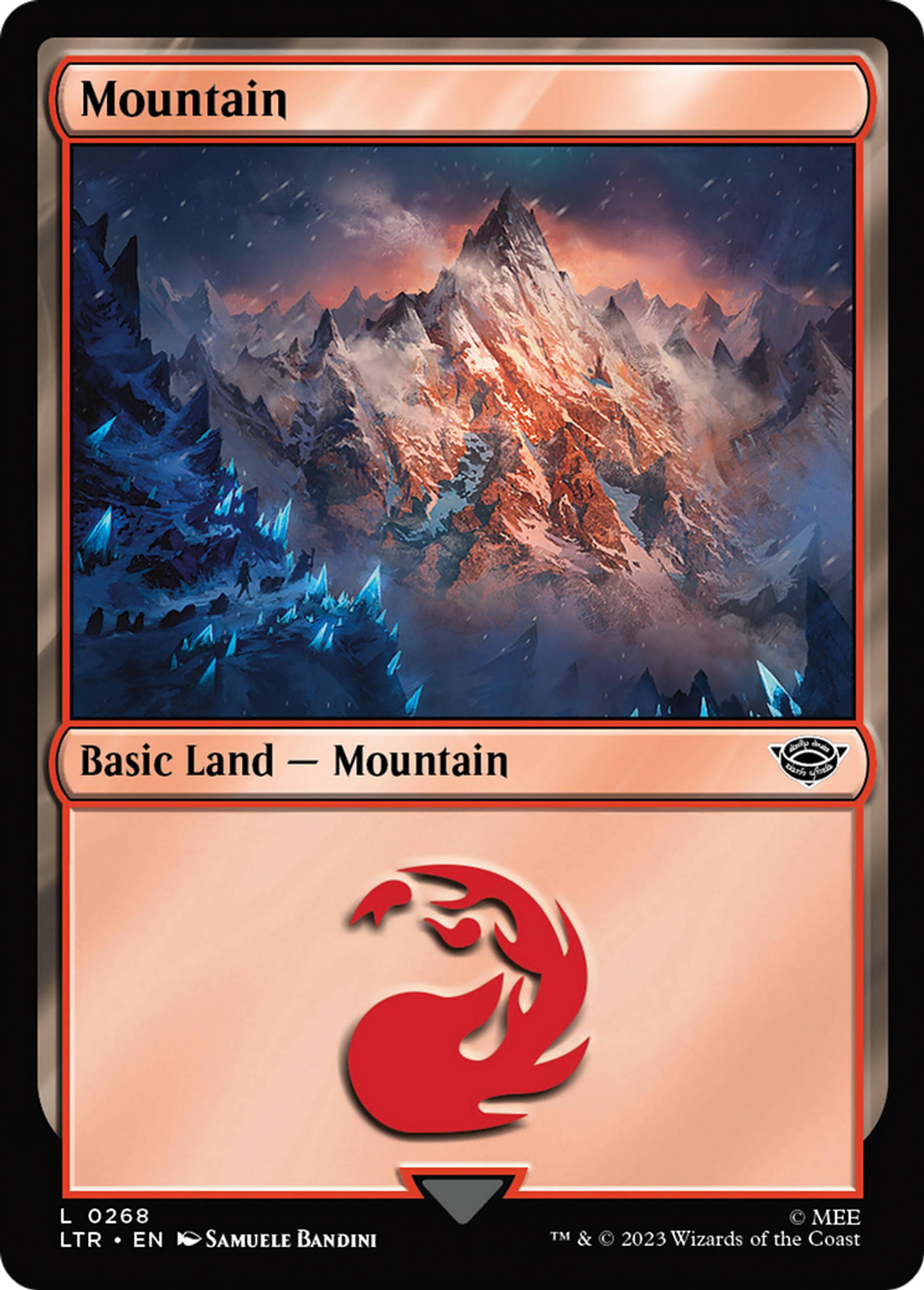 Mountain — The Lord of the Rings: Tales of Middle-earth — Magic: The Gathering
