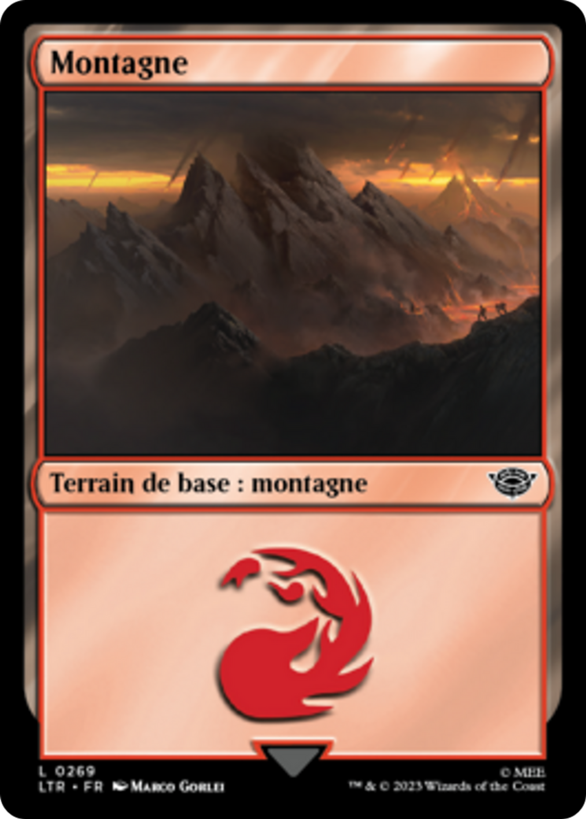 Montagne — The Lord of the Rings: Tales of Middle-earth — Magic: The Gathering