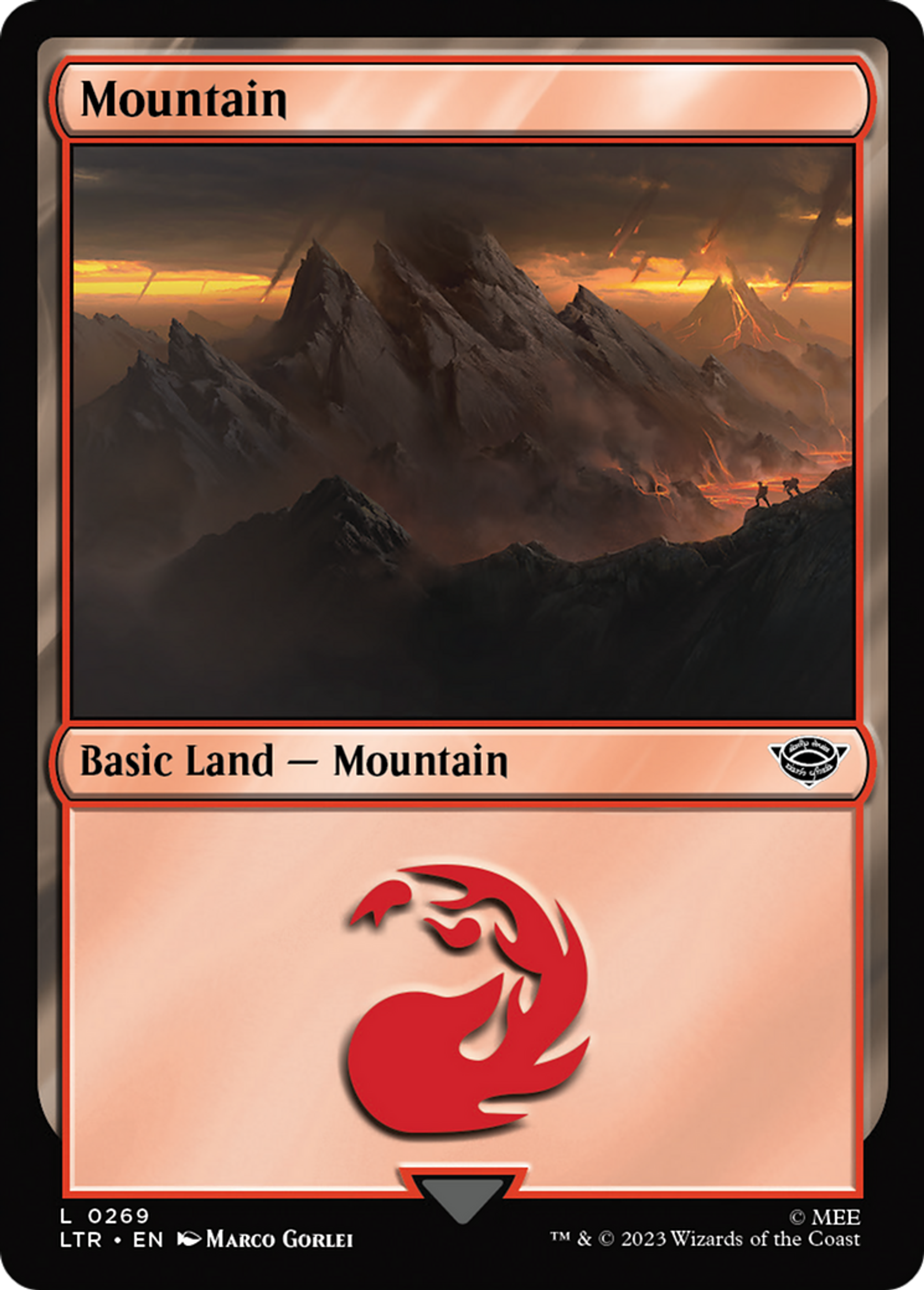 Montagne — The Lord of the Rings: Tales of Middle-earth — Magic: The Gathering