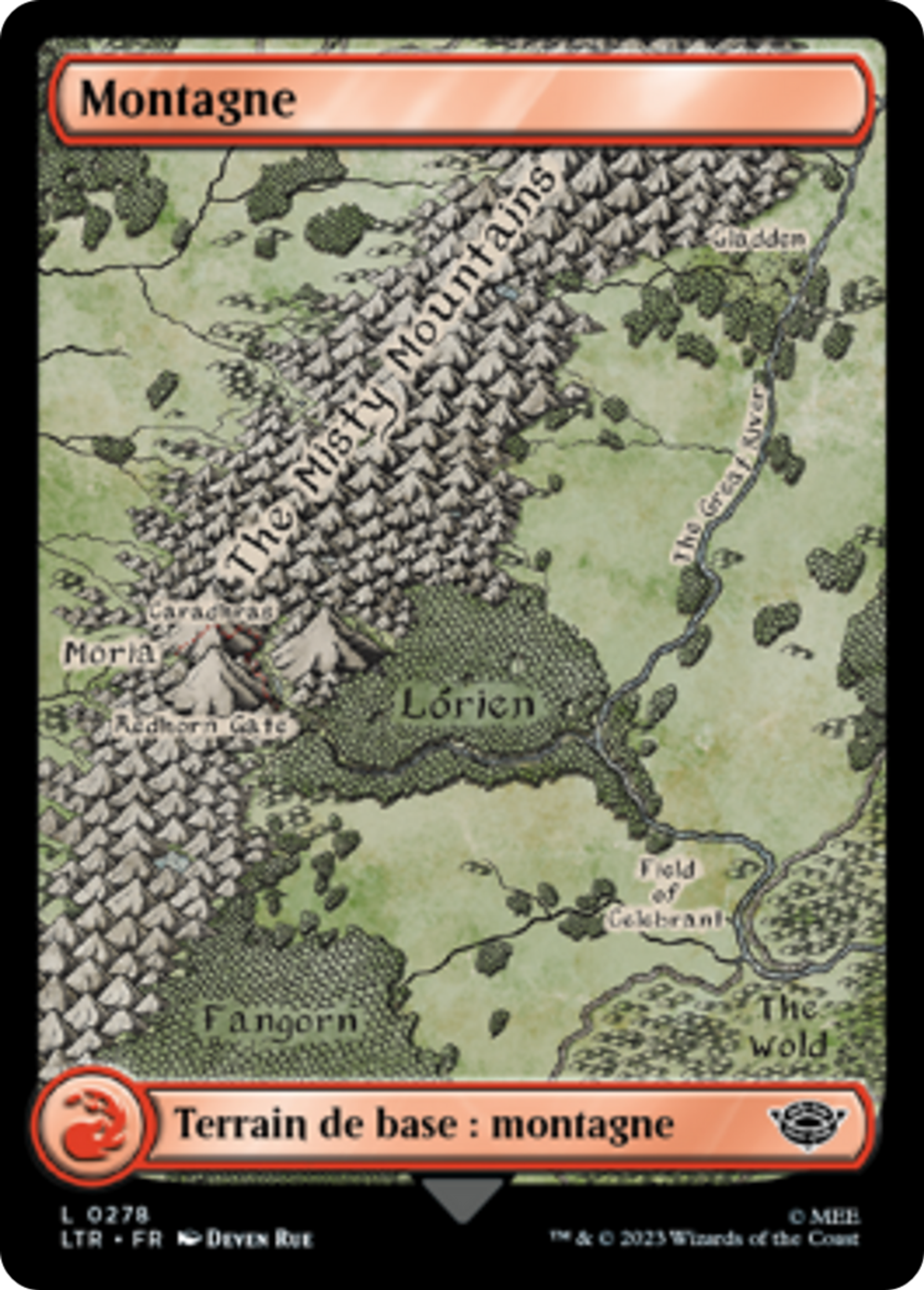 Montagne — The Lord of the Rings: Tales of Middle-earth — Magic: The Gathering