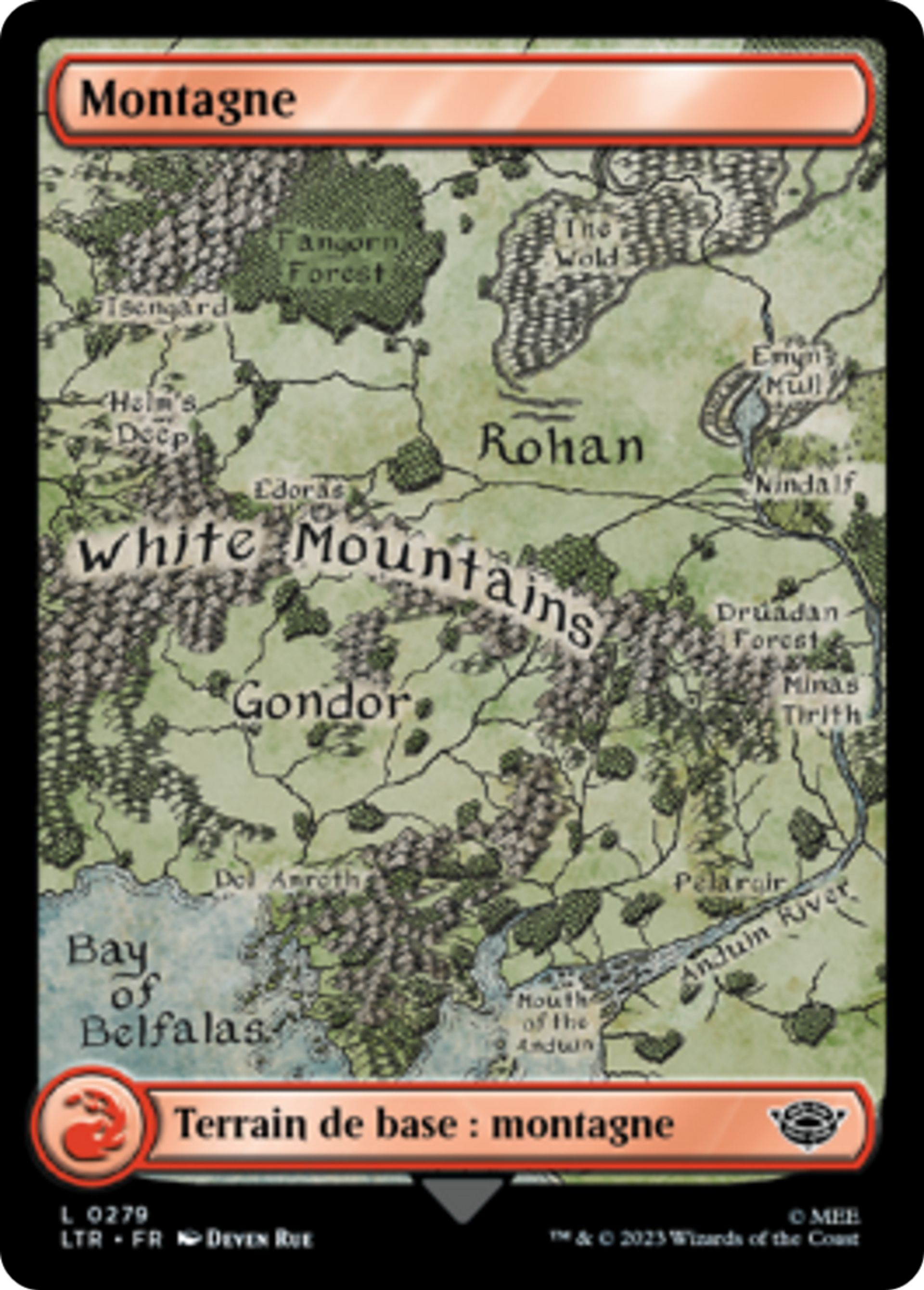 Montagne — The Lord of the Rings: Tales of Middle-earth — Magic: The Gathering