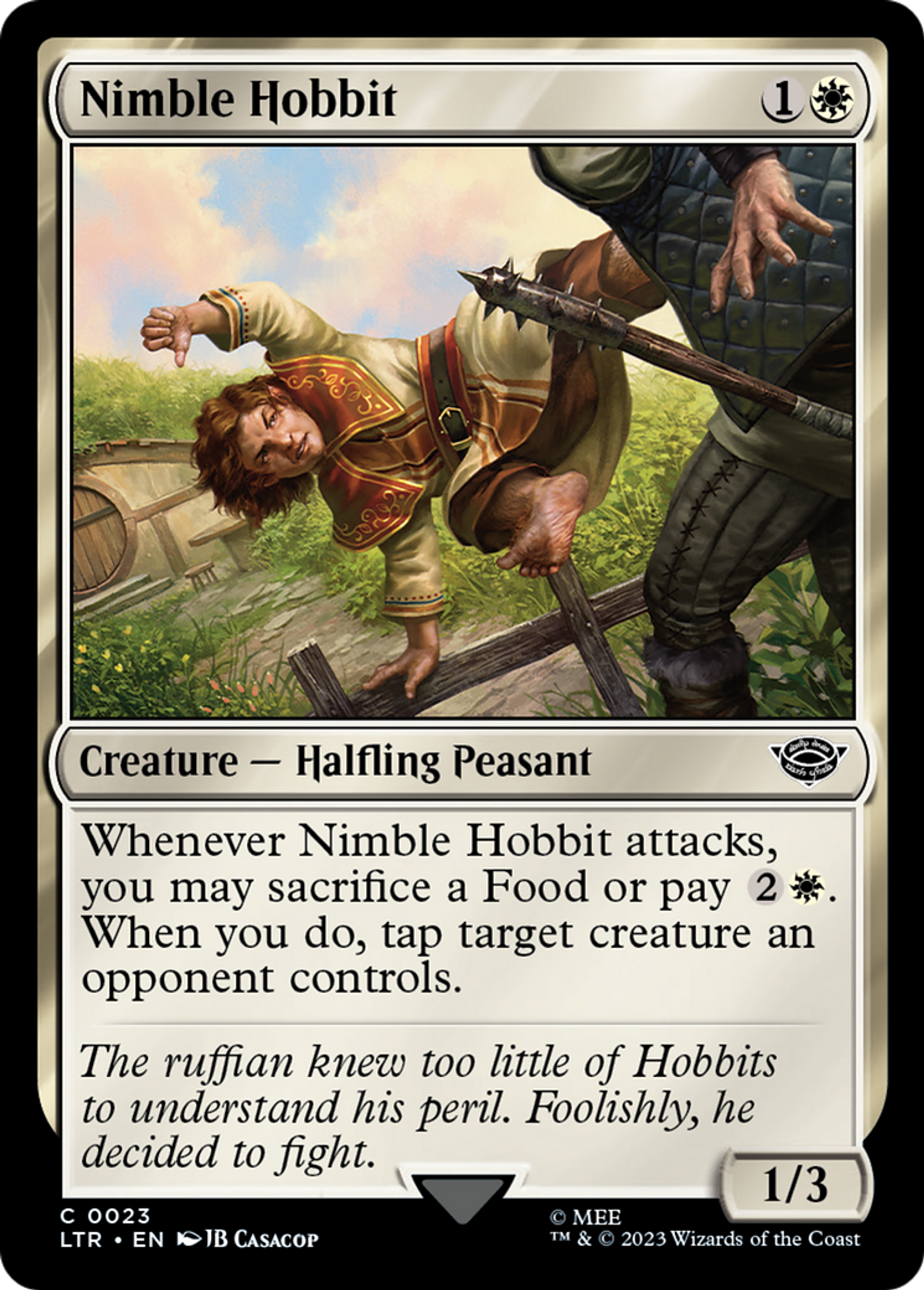 Nimble Hobbit — The Lord of the Rings: Tales of Middle-earth — Magic: The Gathering