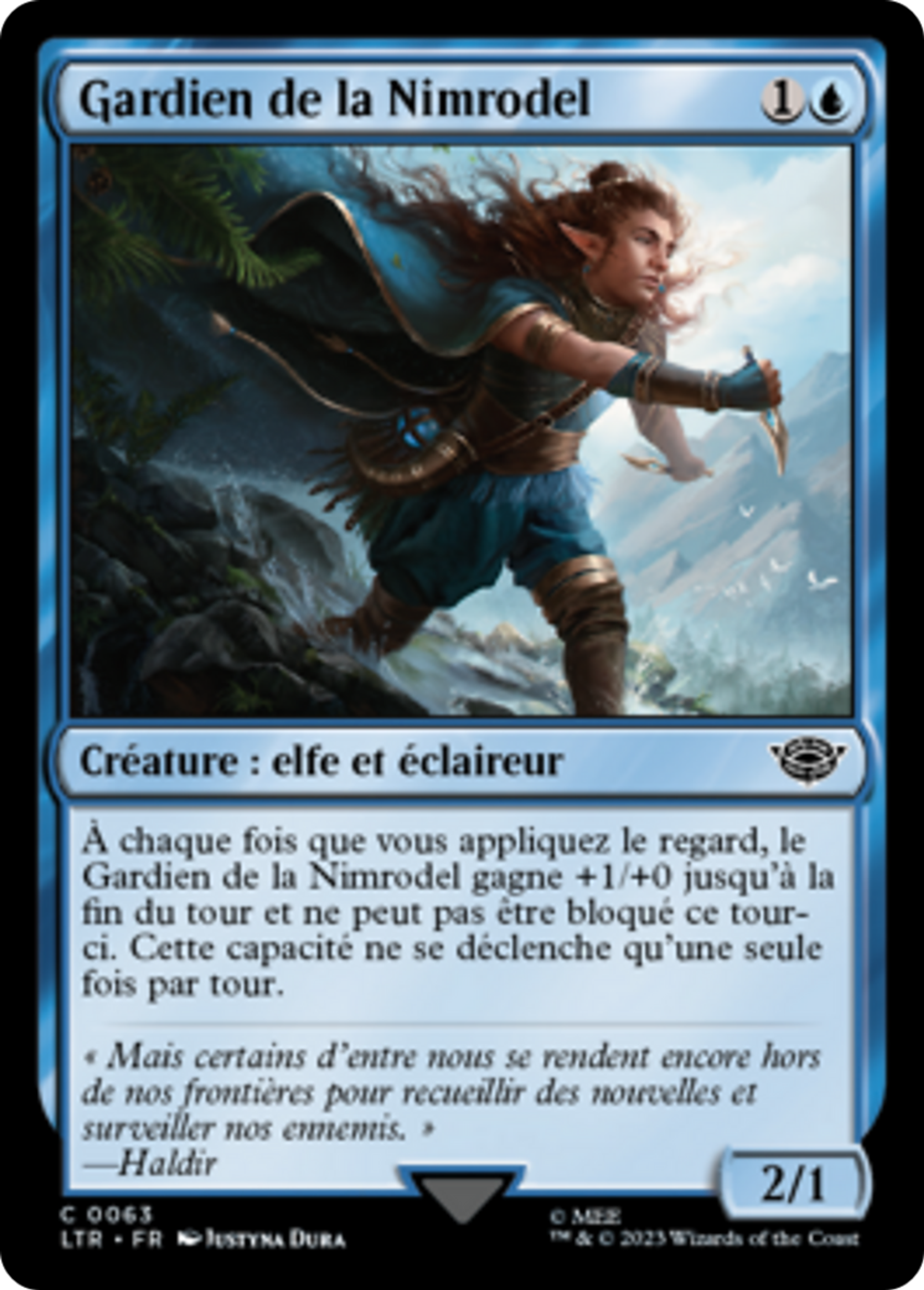 Gardien de la Nimrodel — The Lord of the Rings: Tales of Middle-earth — Magic: The Gathering