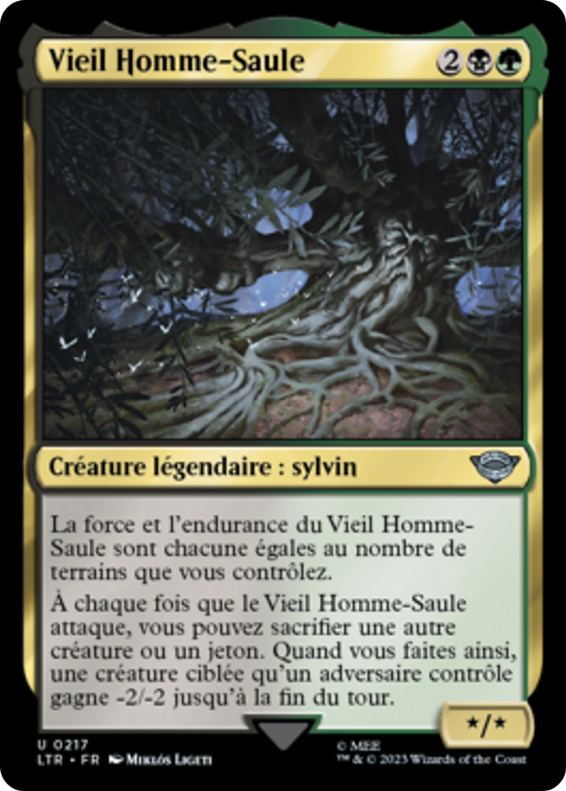 Vieil Homme-Saule — The Lord of the Rings: Tales of Middle-earth — Magic: The Gathering