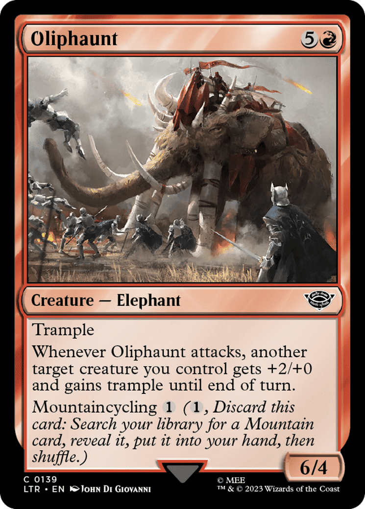 Oliphaunt — The Lord of the Rings: Tales of Middle-earth — Magic: The Gathering