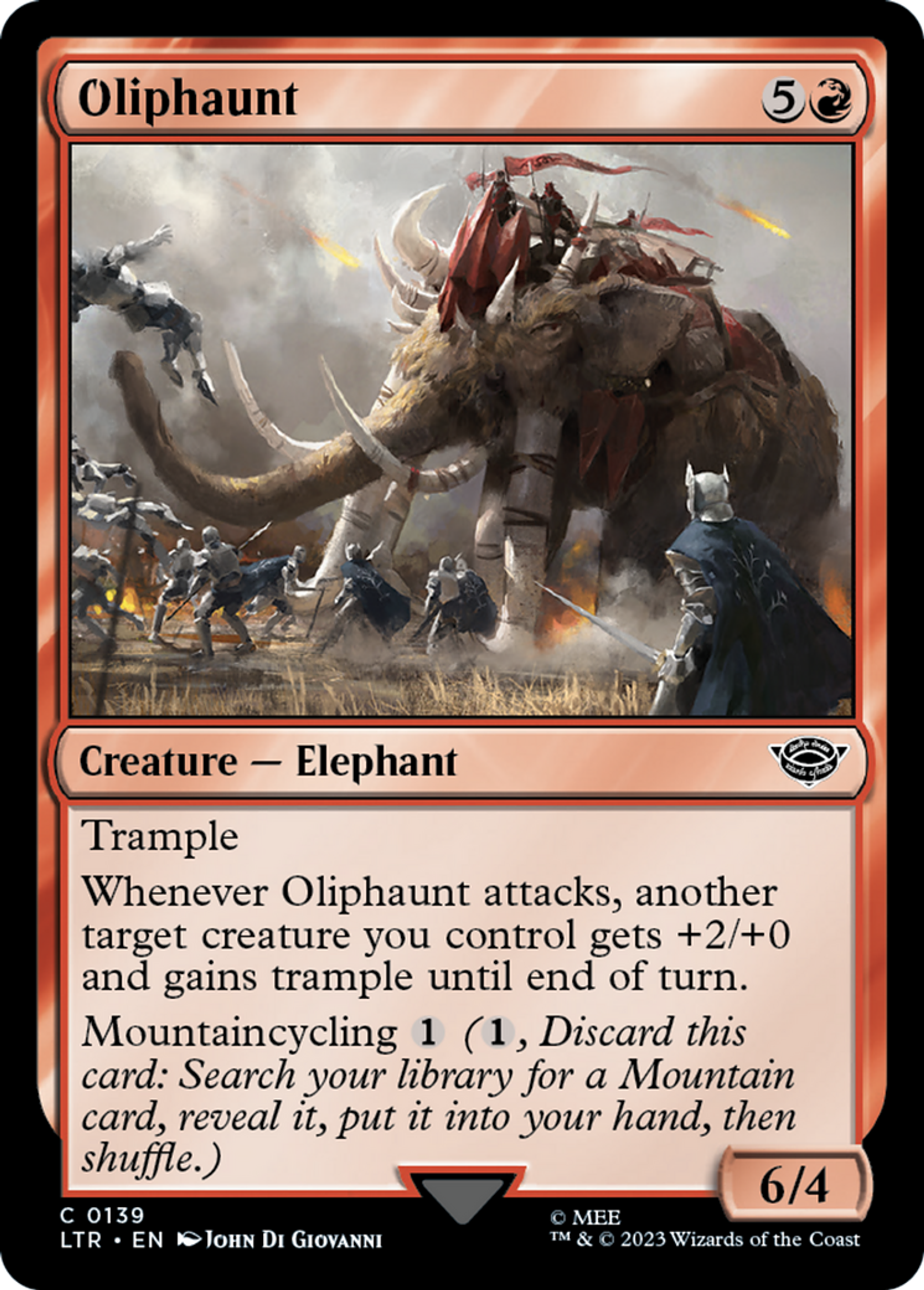 Olifant — The Lord of the Rings: Tales of Middle-earth — Magic: The Gathering