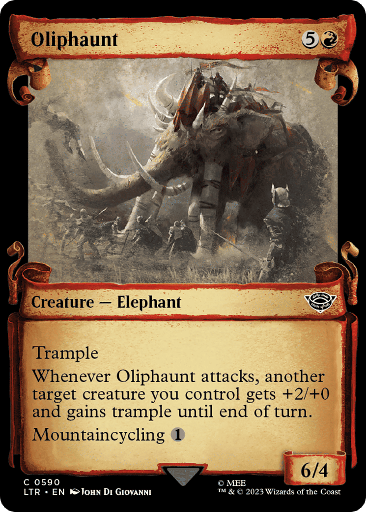 Oliphaunt — The Lord of the Rings: Tales of Middle-earth — Magic: The Gathering