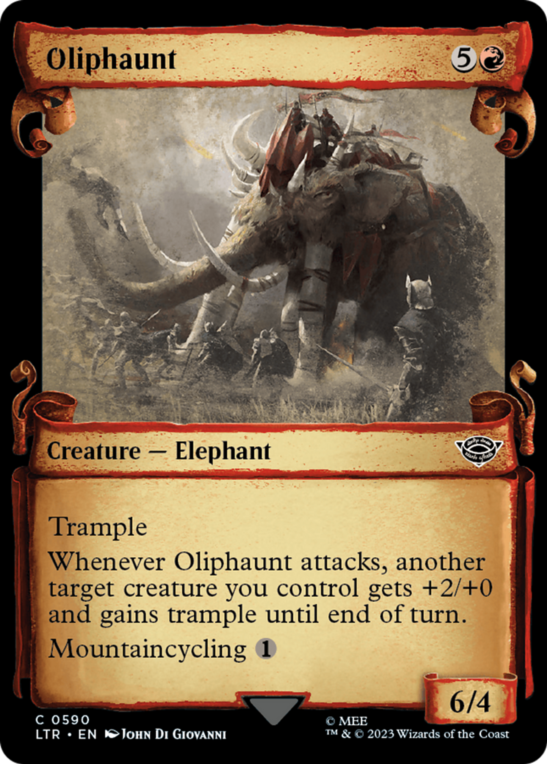 Oliphaunt — The Lord of the Rings: Tales of Middle-earth — Magic: The Gathering