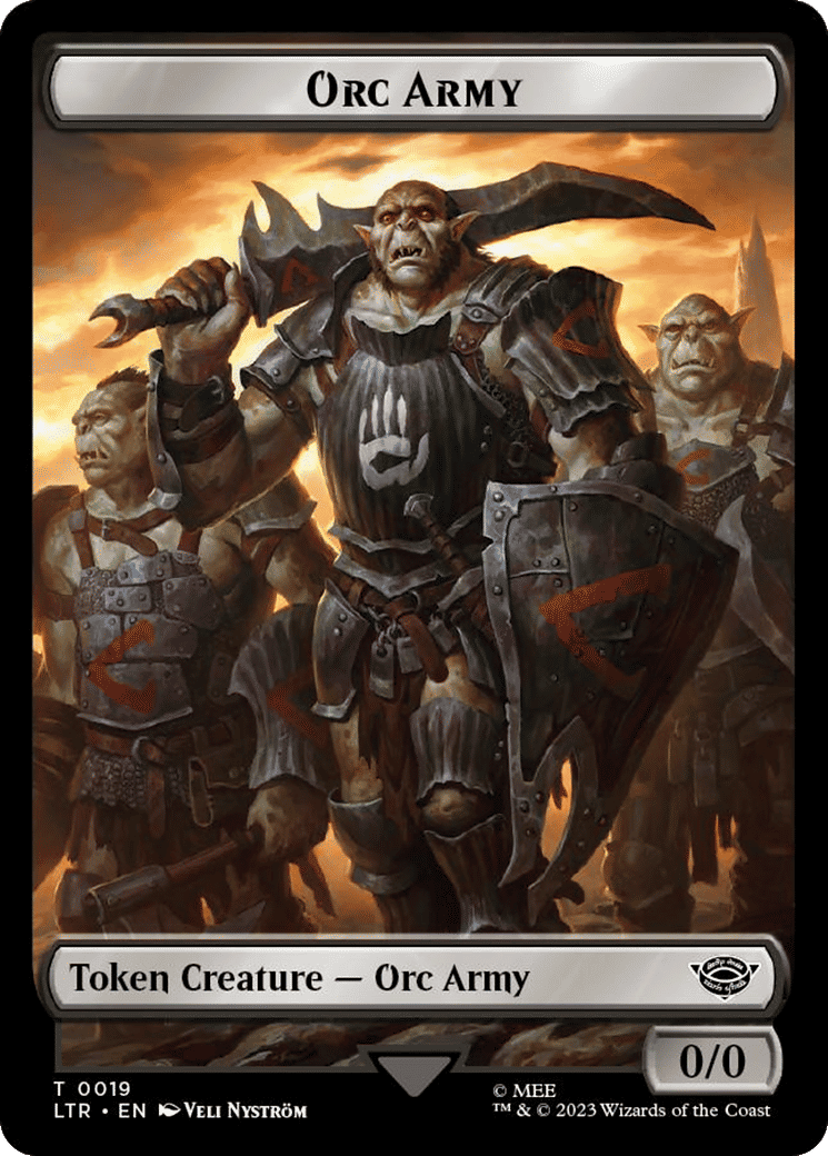 Orc Army — The Lord of the Rings: Tales of Middle-earth — Magic: The Gathering