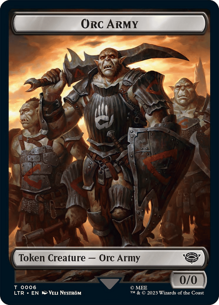 Orc Army — The Lord of the Rings: Tales of Middle-earth — Magic: The Gathering