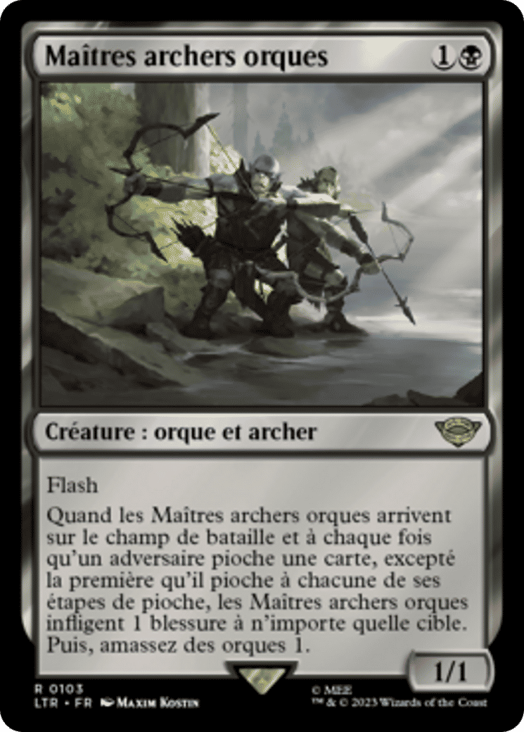 Maîtres archers orques — The Lord of the Rings: Tales of Middle-earth — Magic: The Gathering