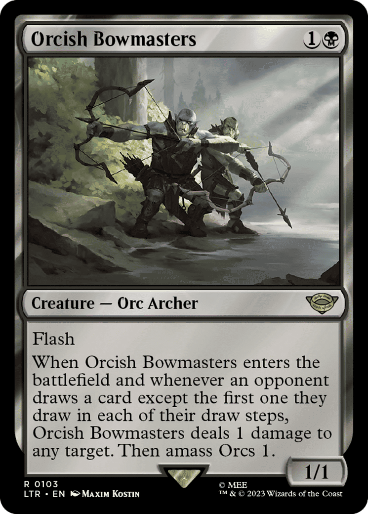 Orcish Bowmasters — The Lord of the Rings: Tales of Middle-earth — Magic: The Gathering