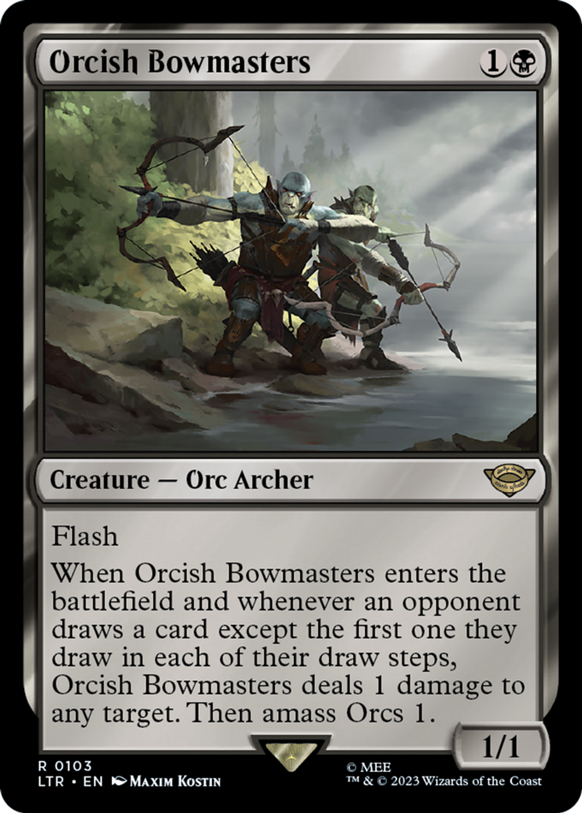 Orcish Bowmasters — The Lord of the Rings: Tales of Middle-earth — Magic: The Gathering