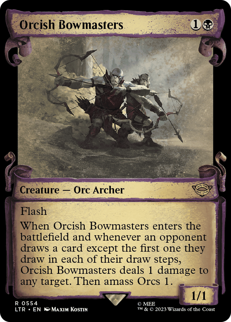 Orcish Bowmasters — The Lord of the Rings: Tales of Middle-earth — Magic: The Gathering