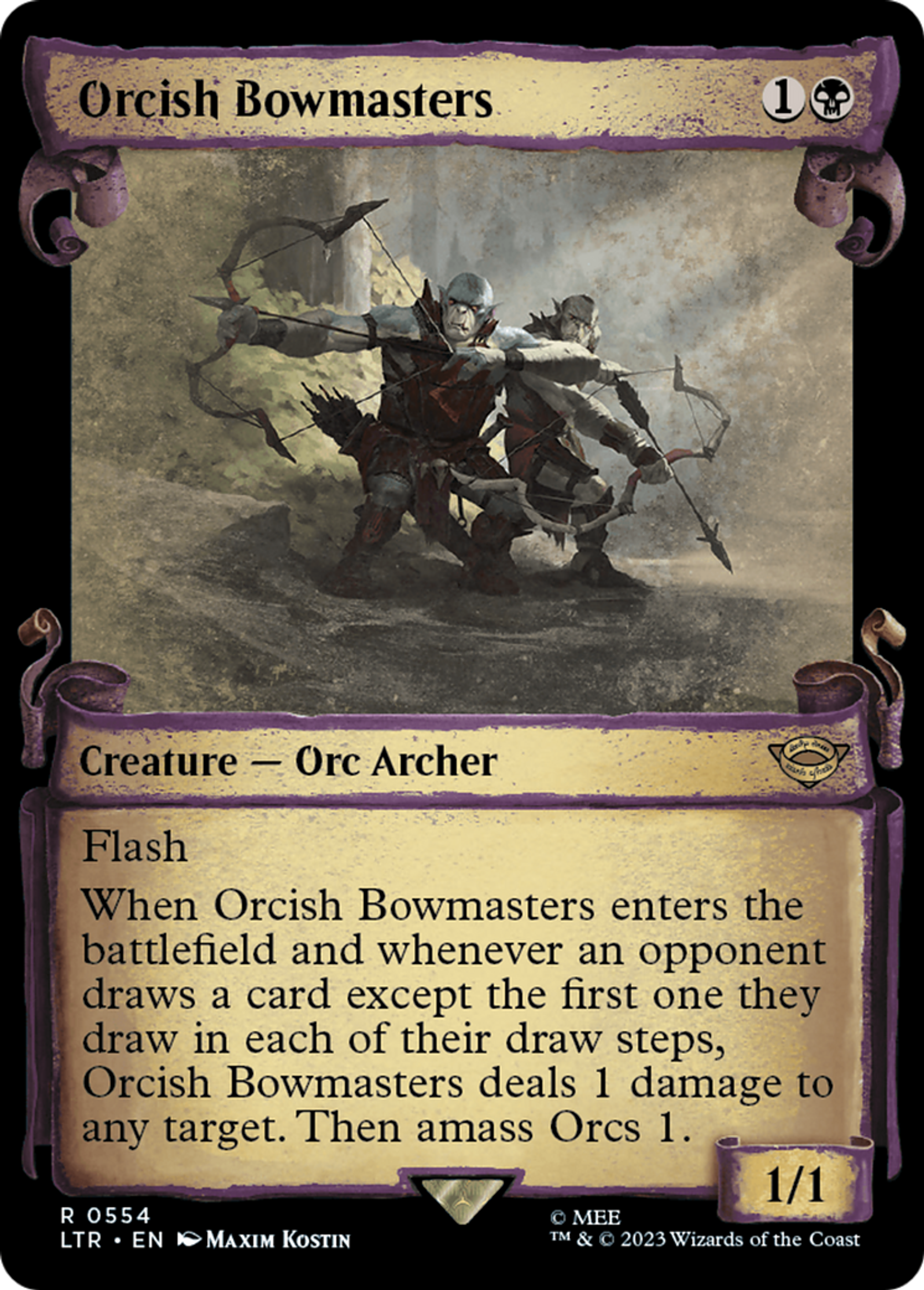 Orcish Bowmasters — The Lord of the Rings: Tales of Middle-earth — Magic: The Gathering