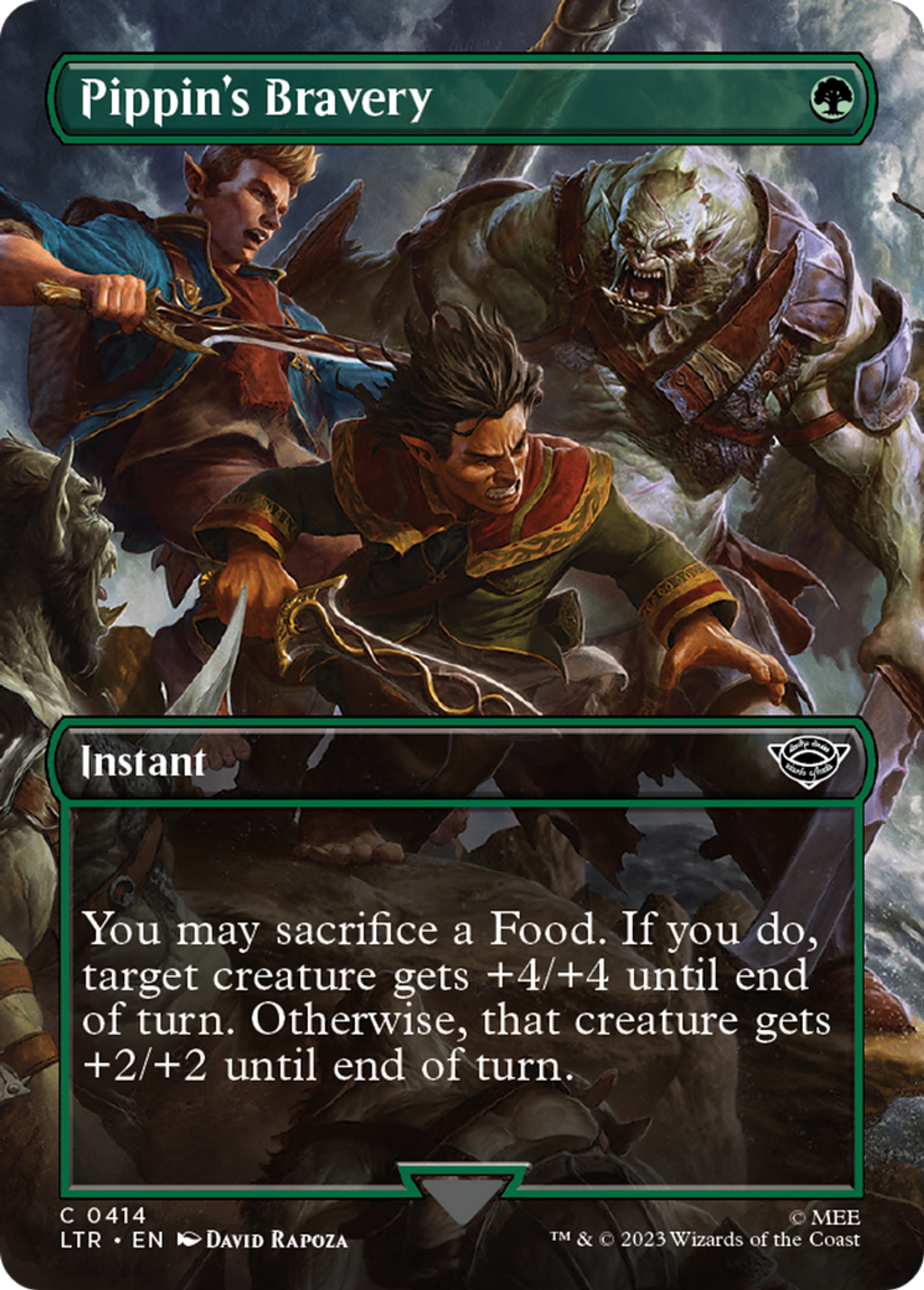 Bravoure de Pippin — The Lord of the Rings: Tales of Middle-earth — Magic: The Gathering