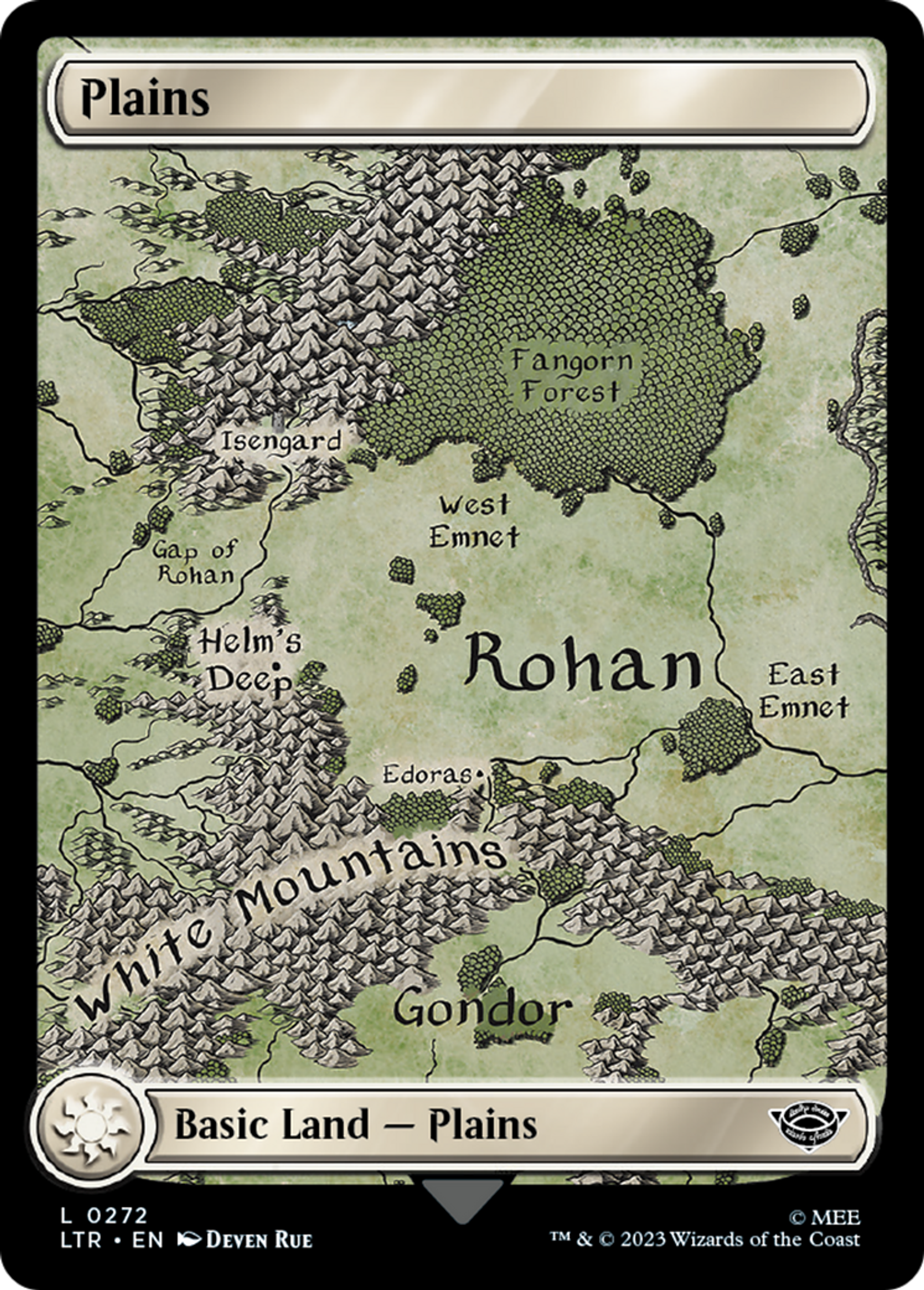 Plains — The Lord of the Rings: Tales of Middle-earth — Magic: The Gathering