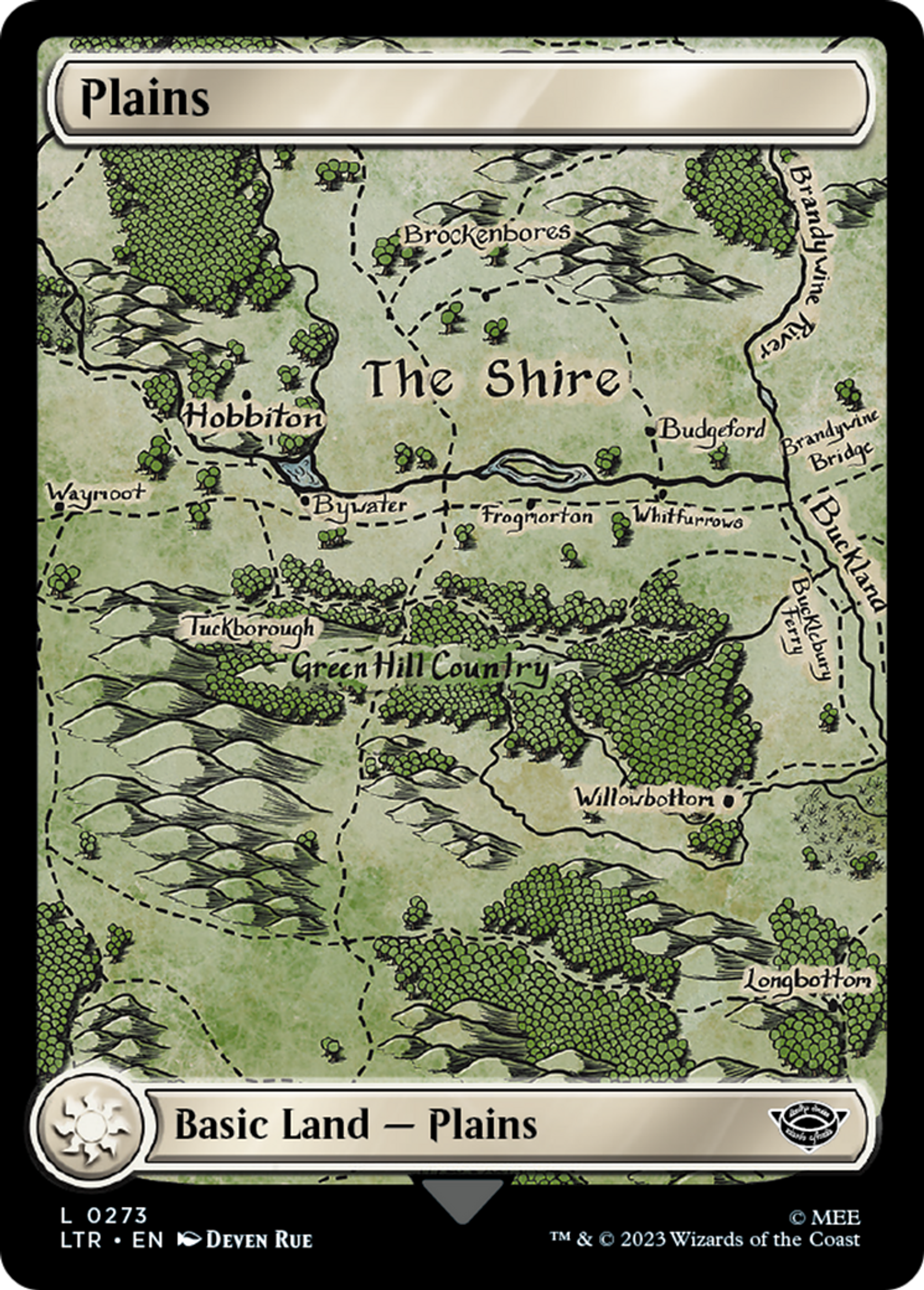 Plains — The Lord of the Rings: Tales of Middle-earth — Magic: The Gathering