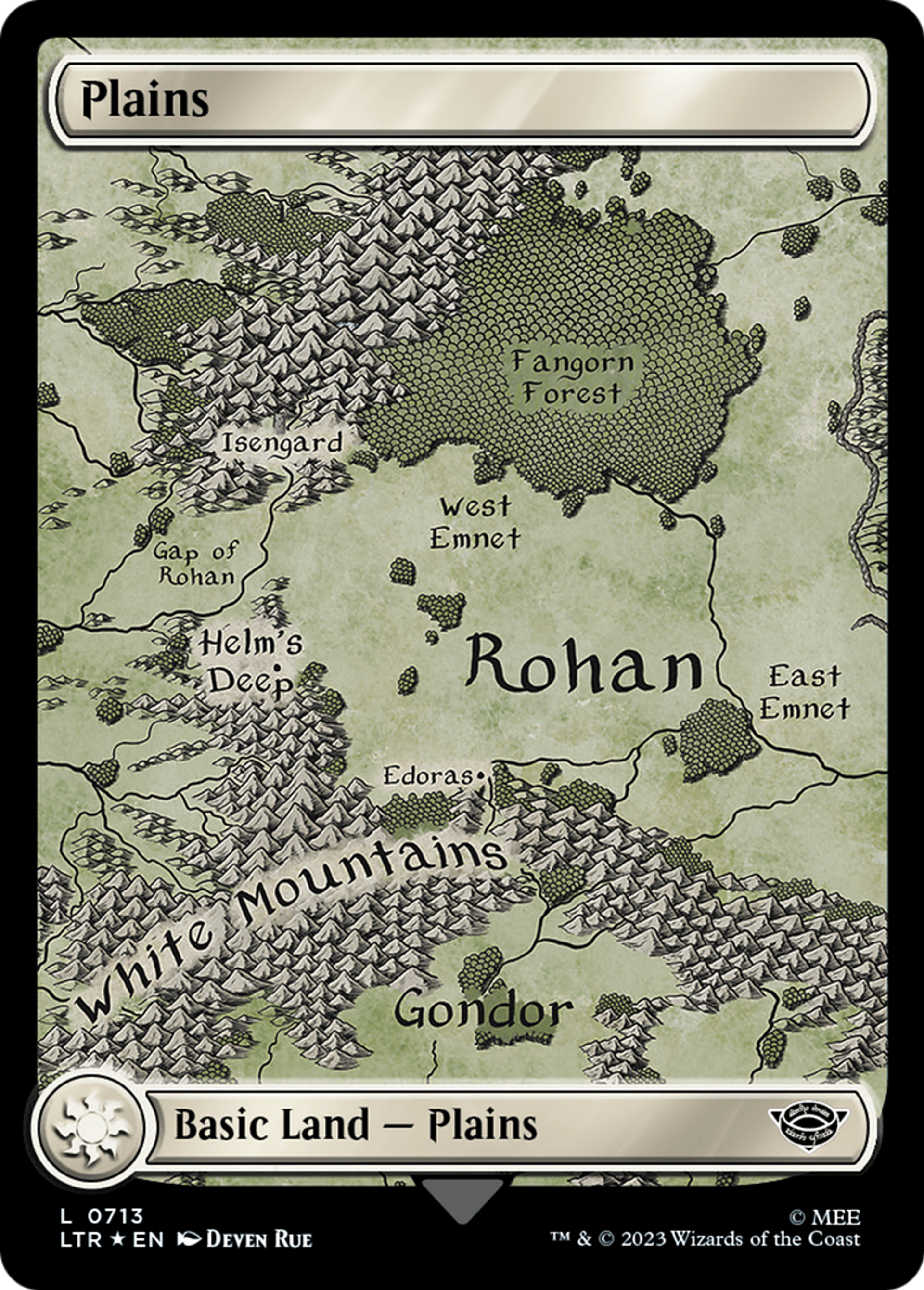 Plains — The Lord of the Rings: Tales of Middle-earth — Magic: The Gathering