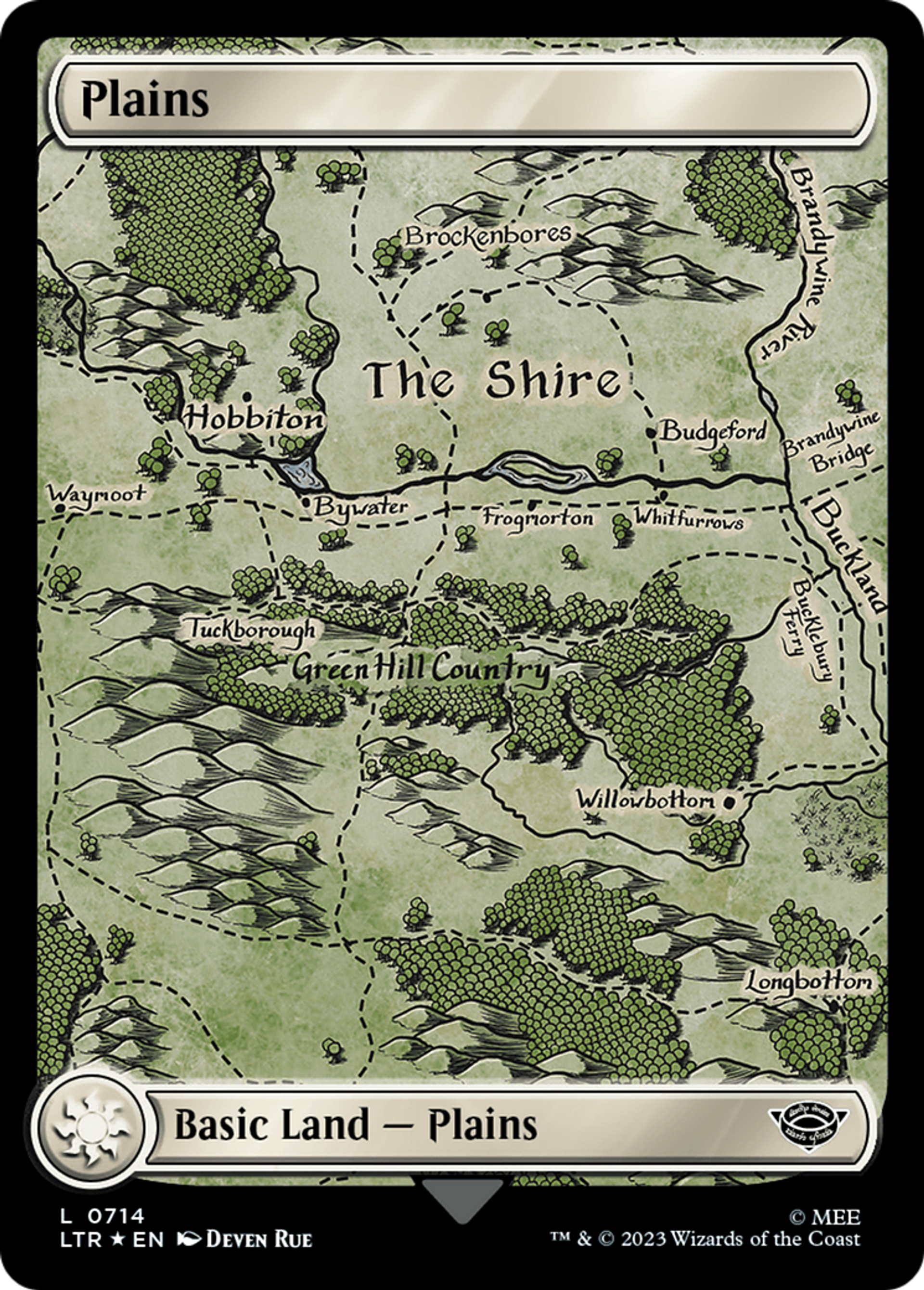 Plains — The Lord of the Rings: Tales of Middle-earth — Magic: The Gathering