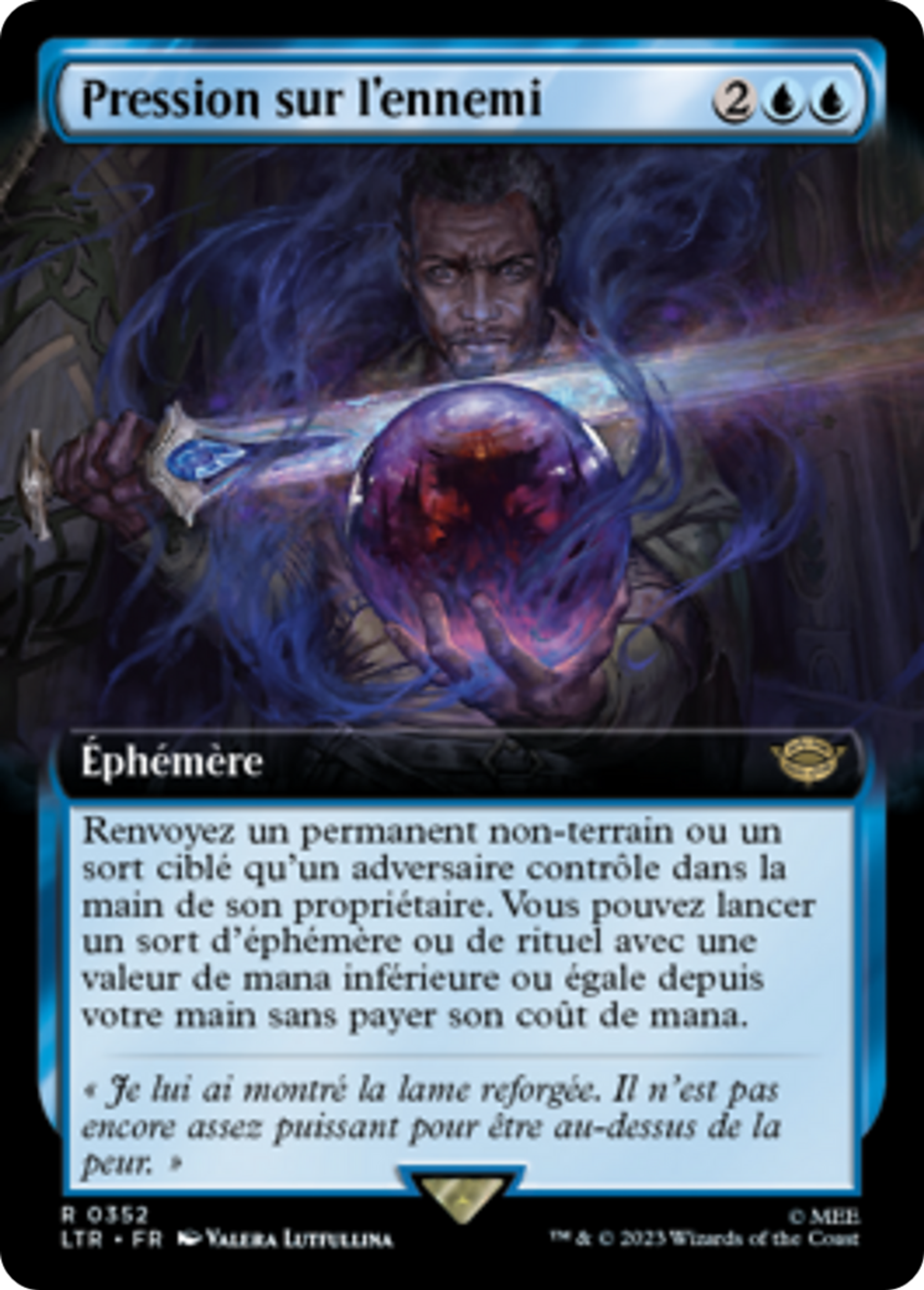 Pression sur l'ennemi — The Lord of the Rings: Tales of Middle-earth — Magic: The Gathering